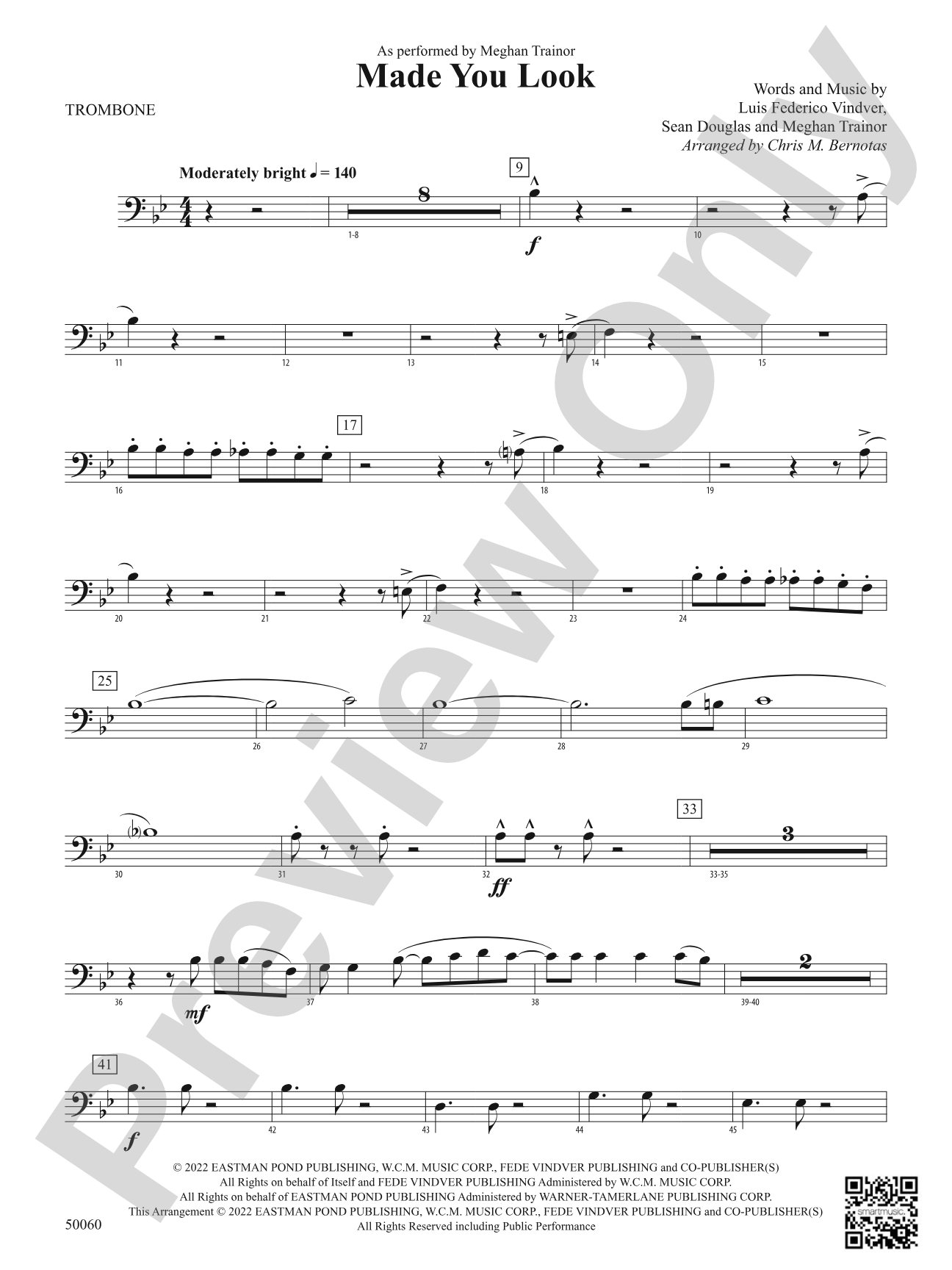 Made You Look: 1st Trombone