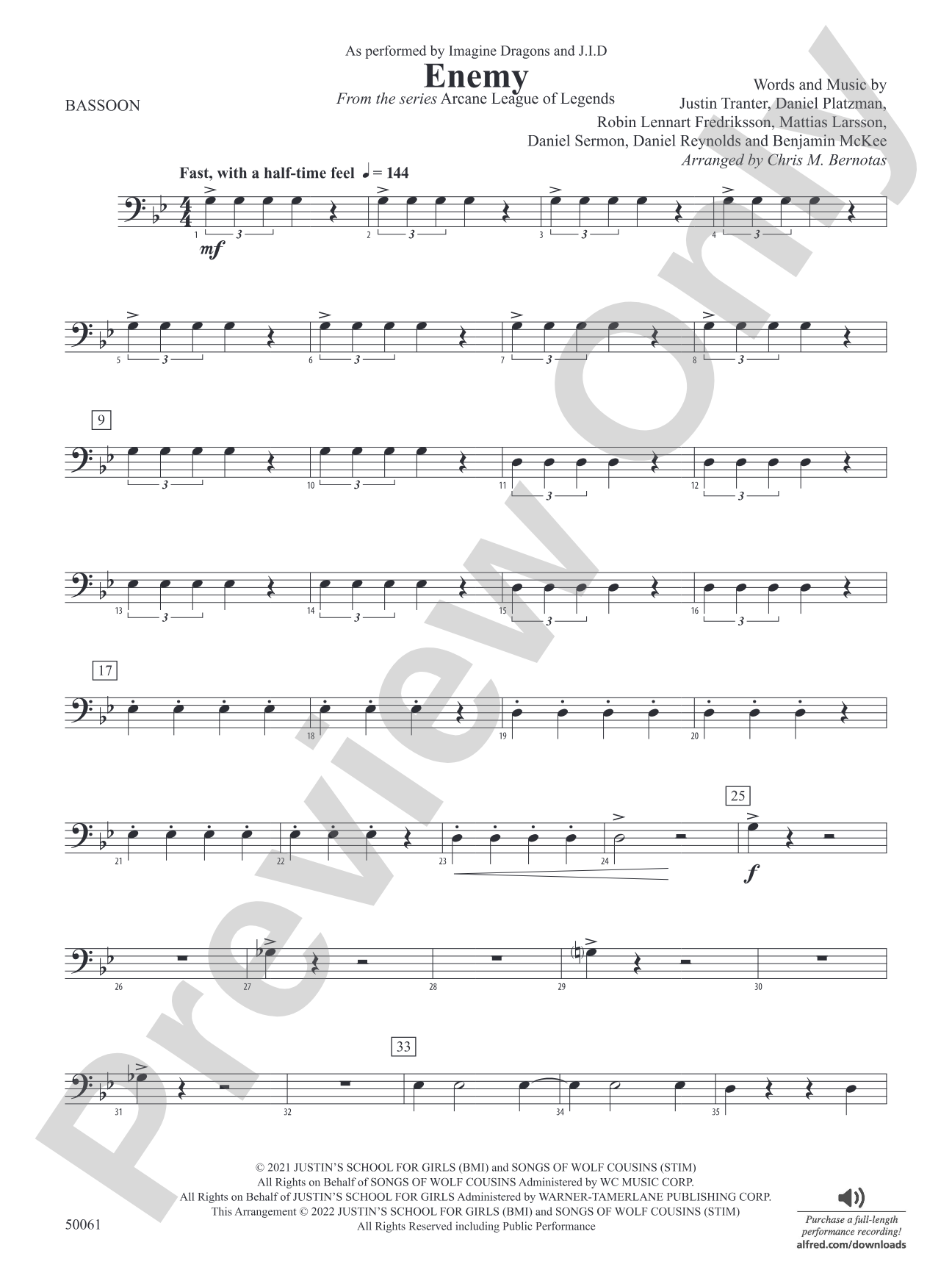 Enemy: Bassoon
