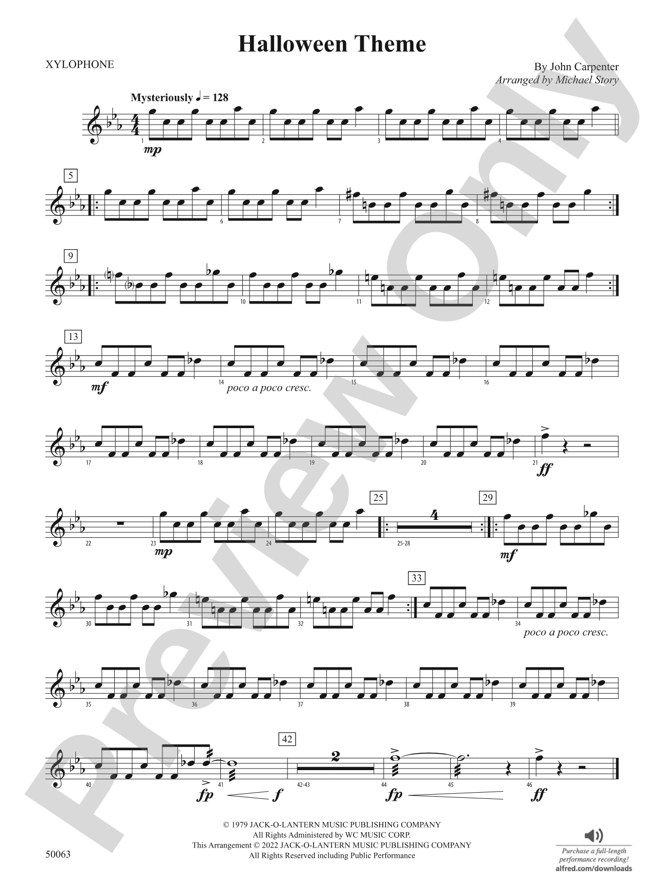 Halloween Theme: Xylophone