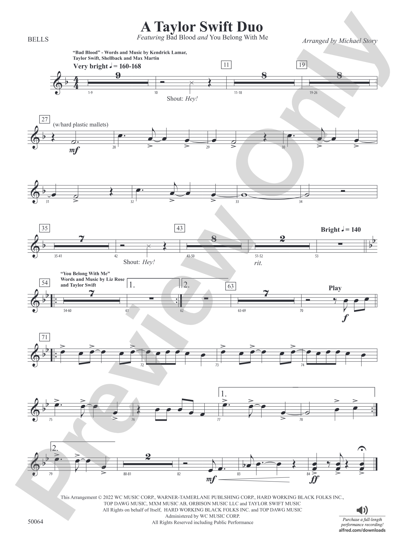 A Taylor Swift Duo: Mallets