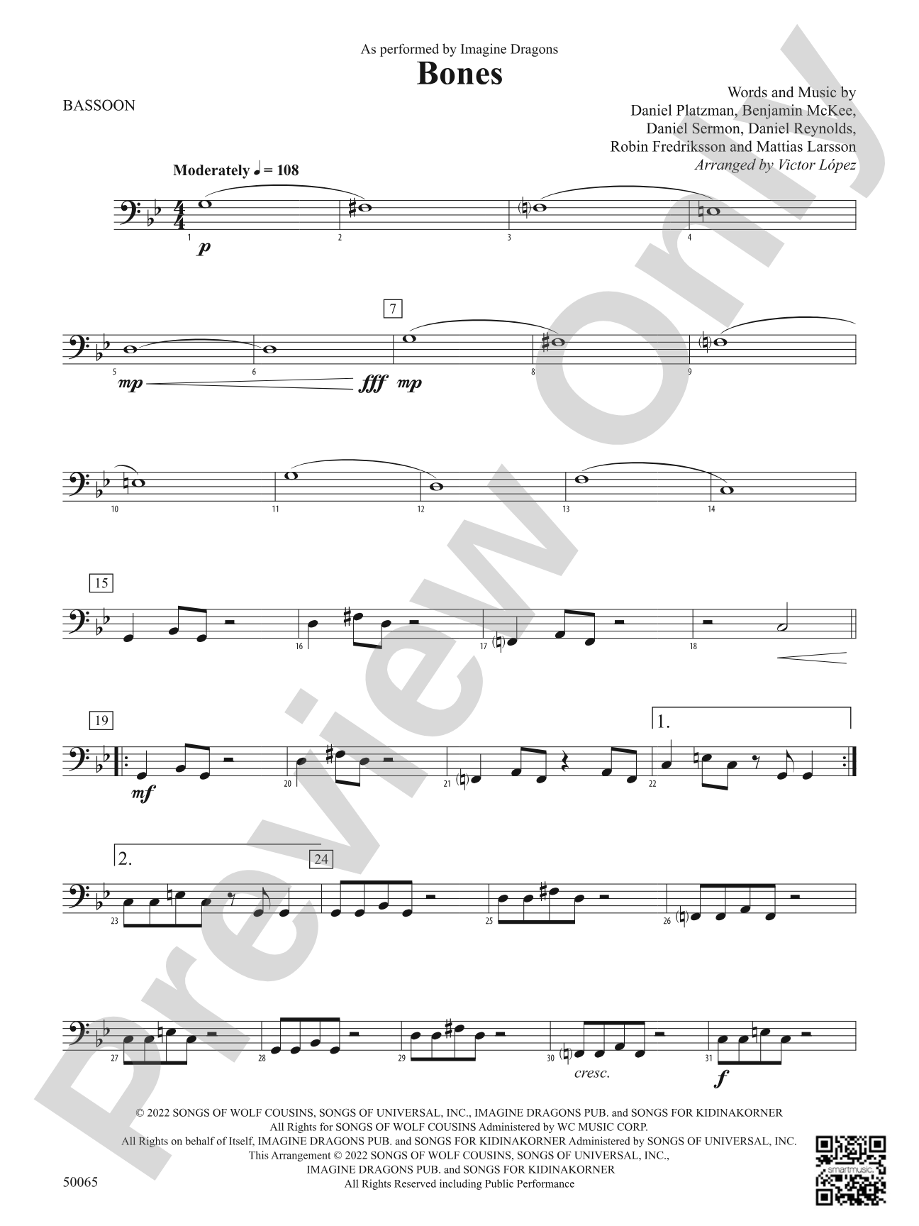 Bones: Bassoon