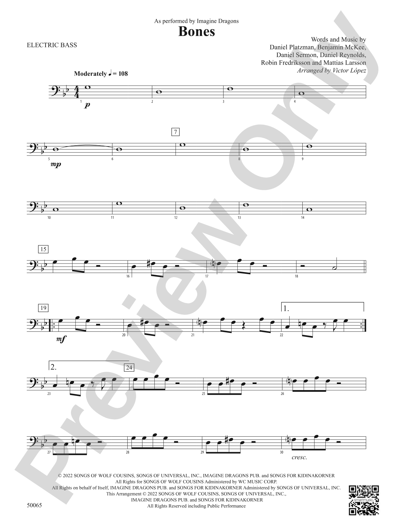 Bones: Electric Bass