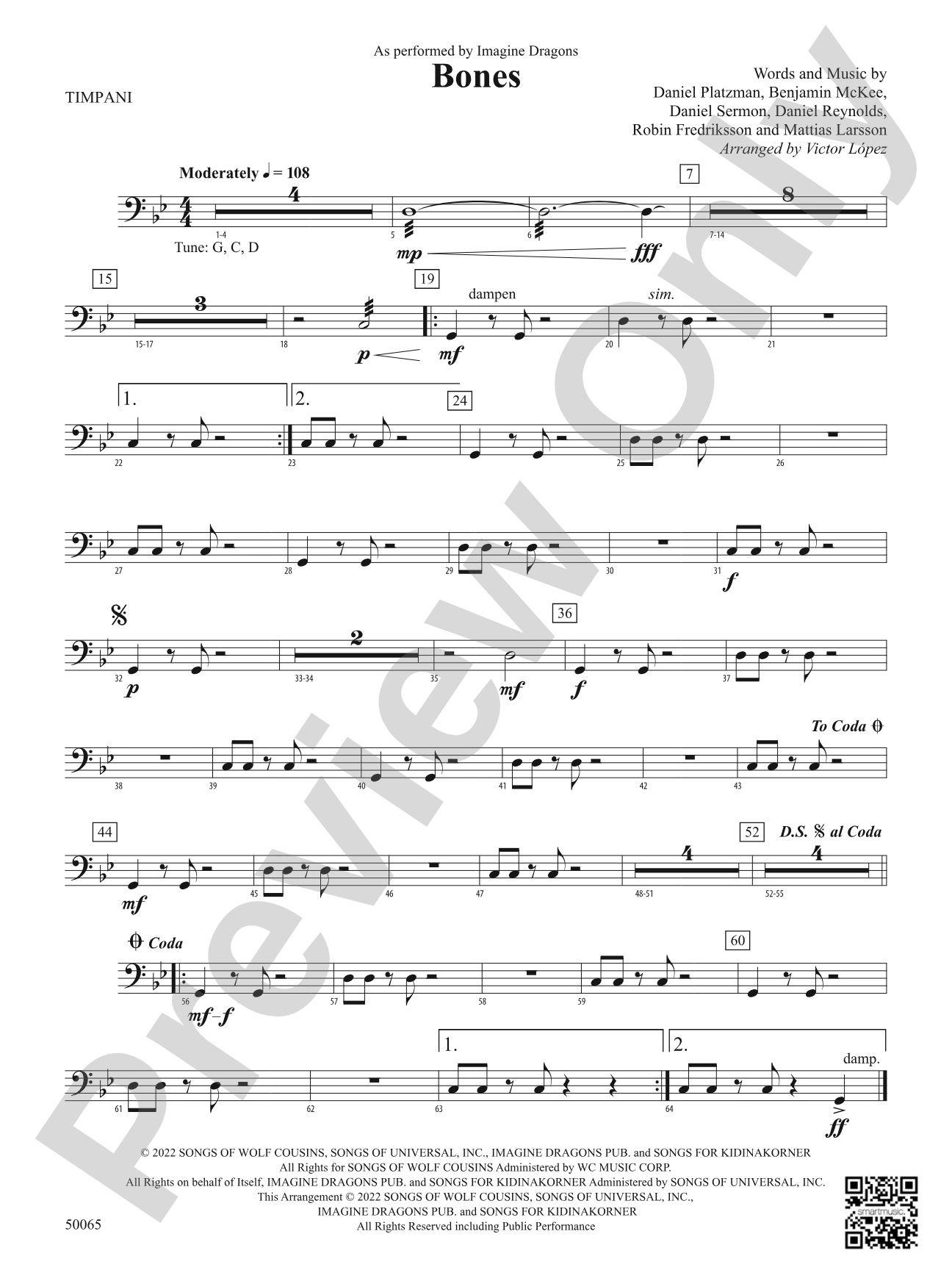 Bones: Timpani