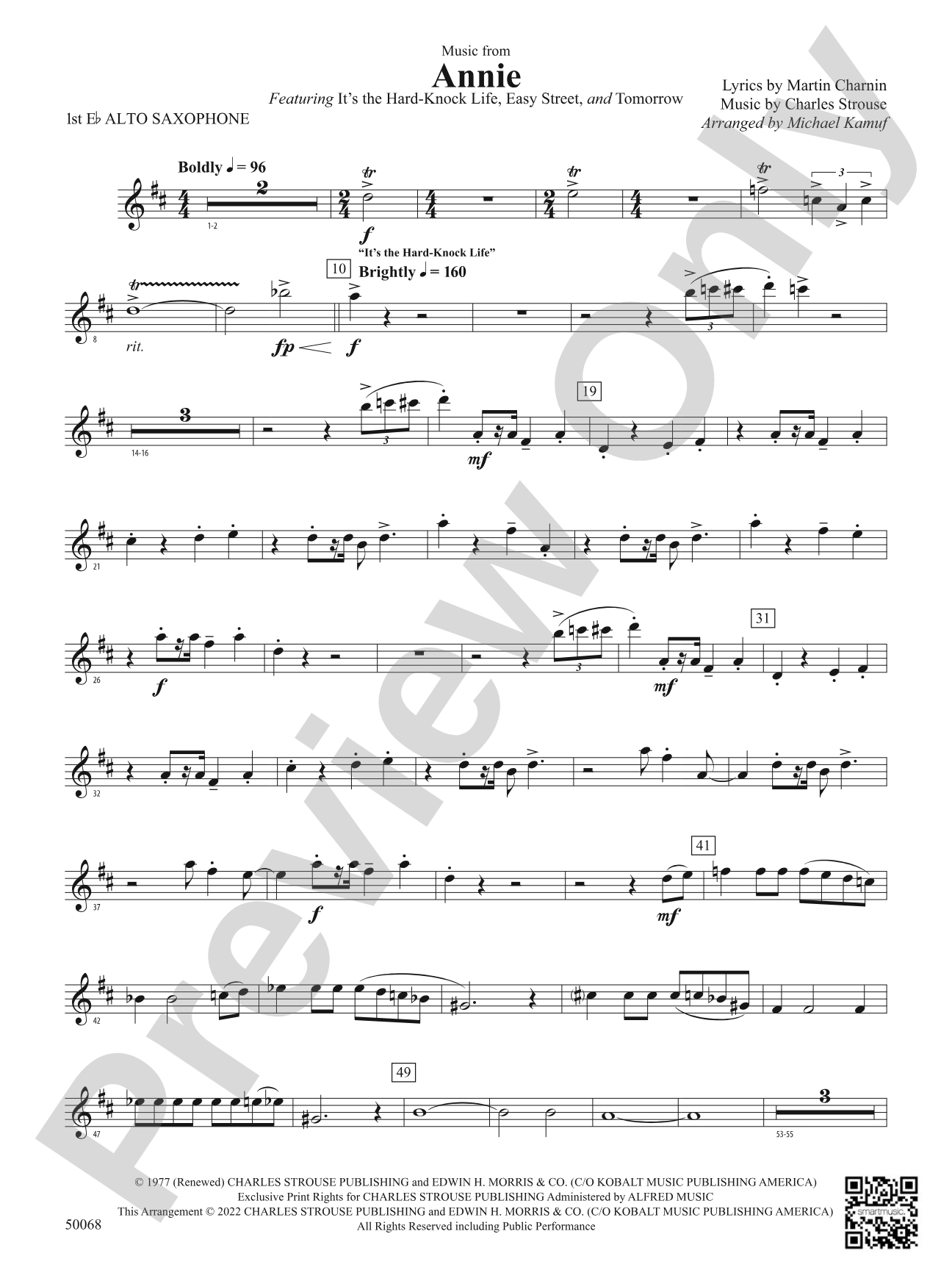 Annie: E-flat Alto Saxophone