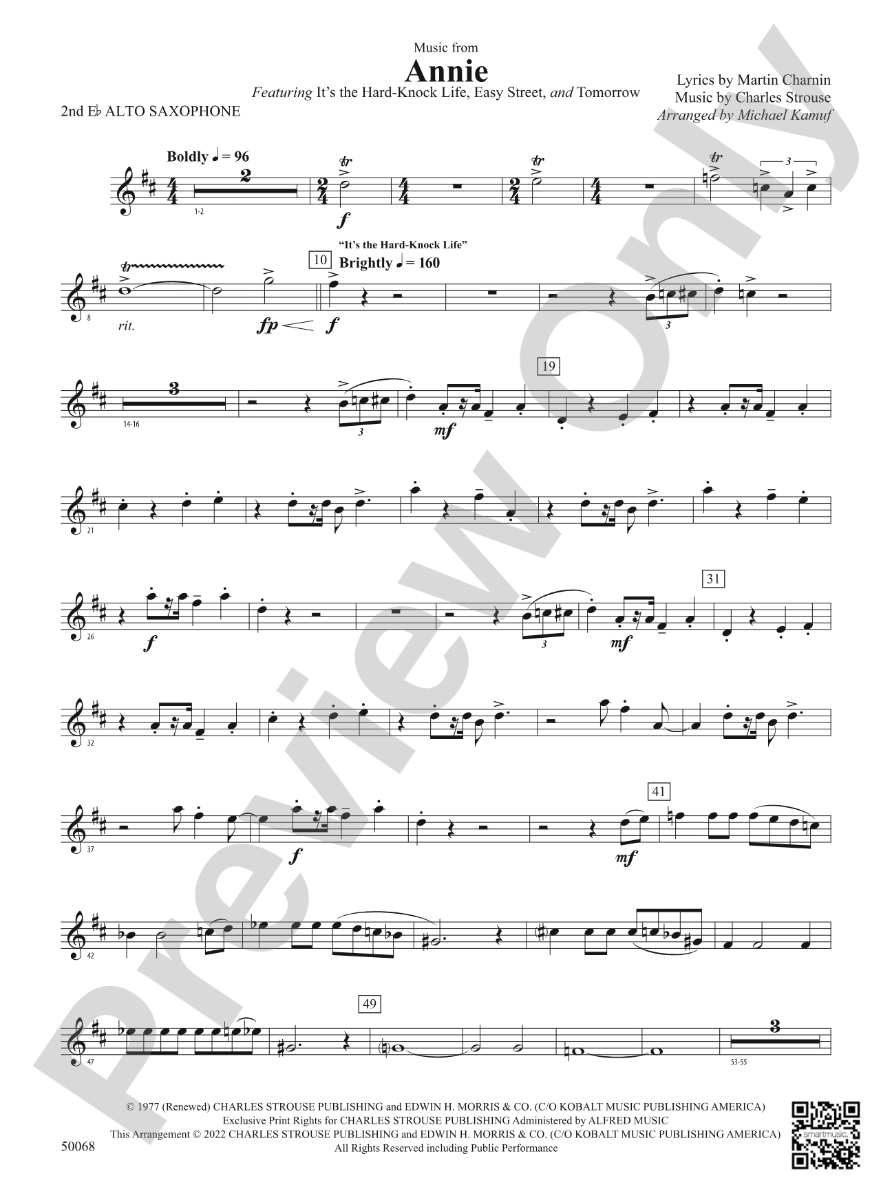 Annie: 2nd E-flat Alto Saxophone