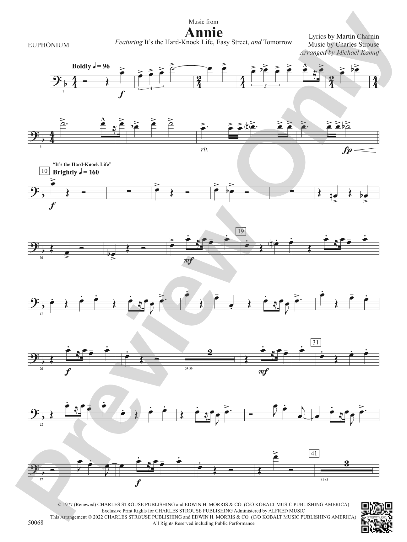 Annie: Baritone B.C.