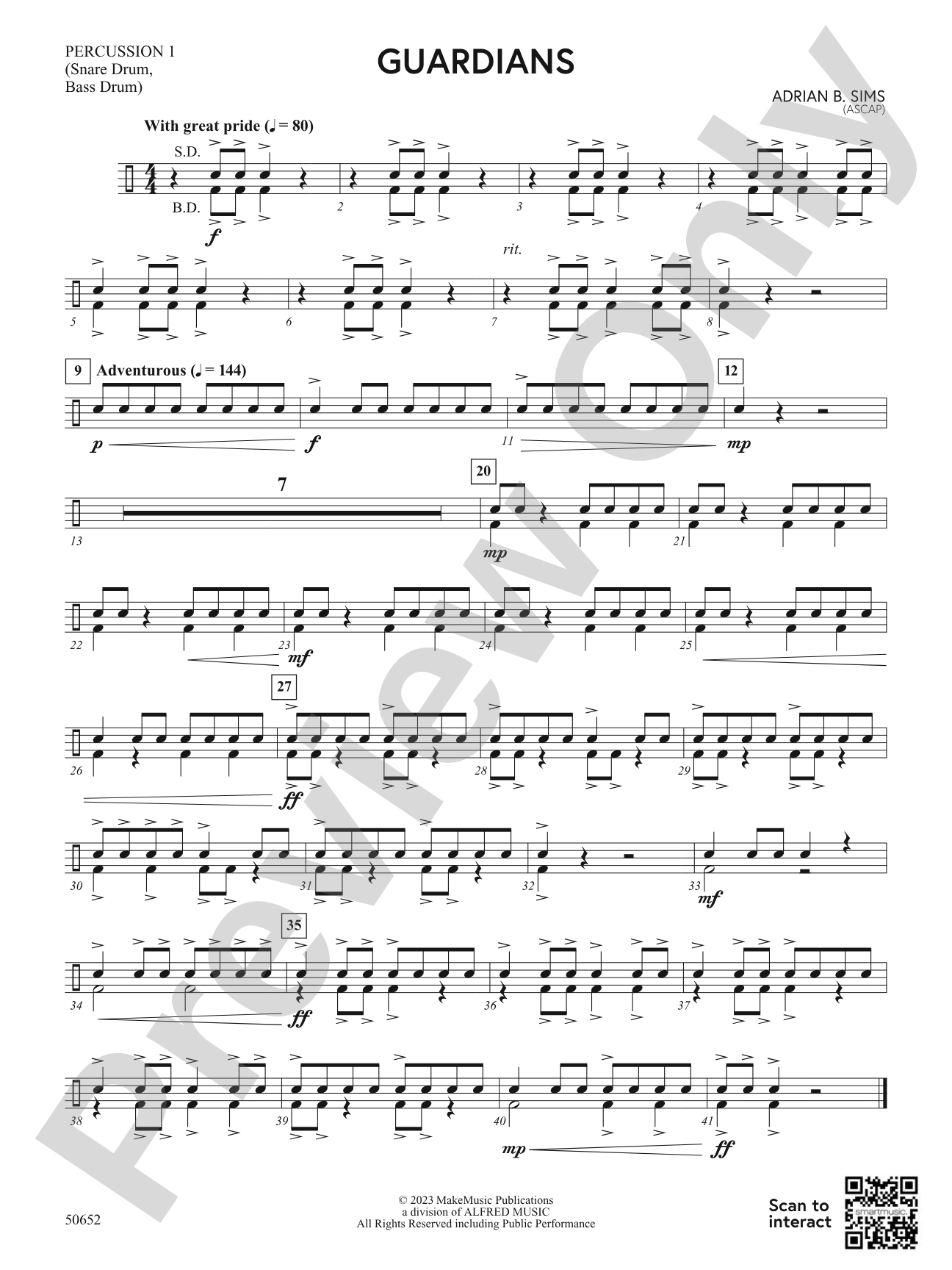Guardians: 1st Percussion