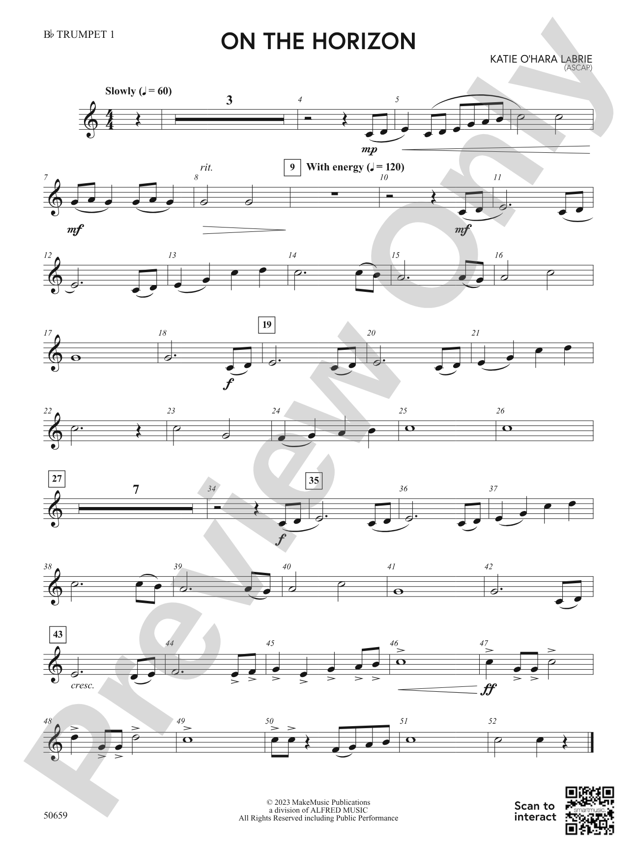 On the Horizon: 1st B-flat Trumpet