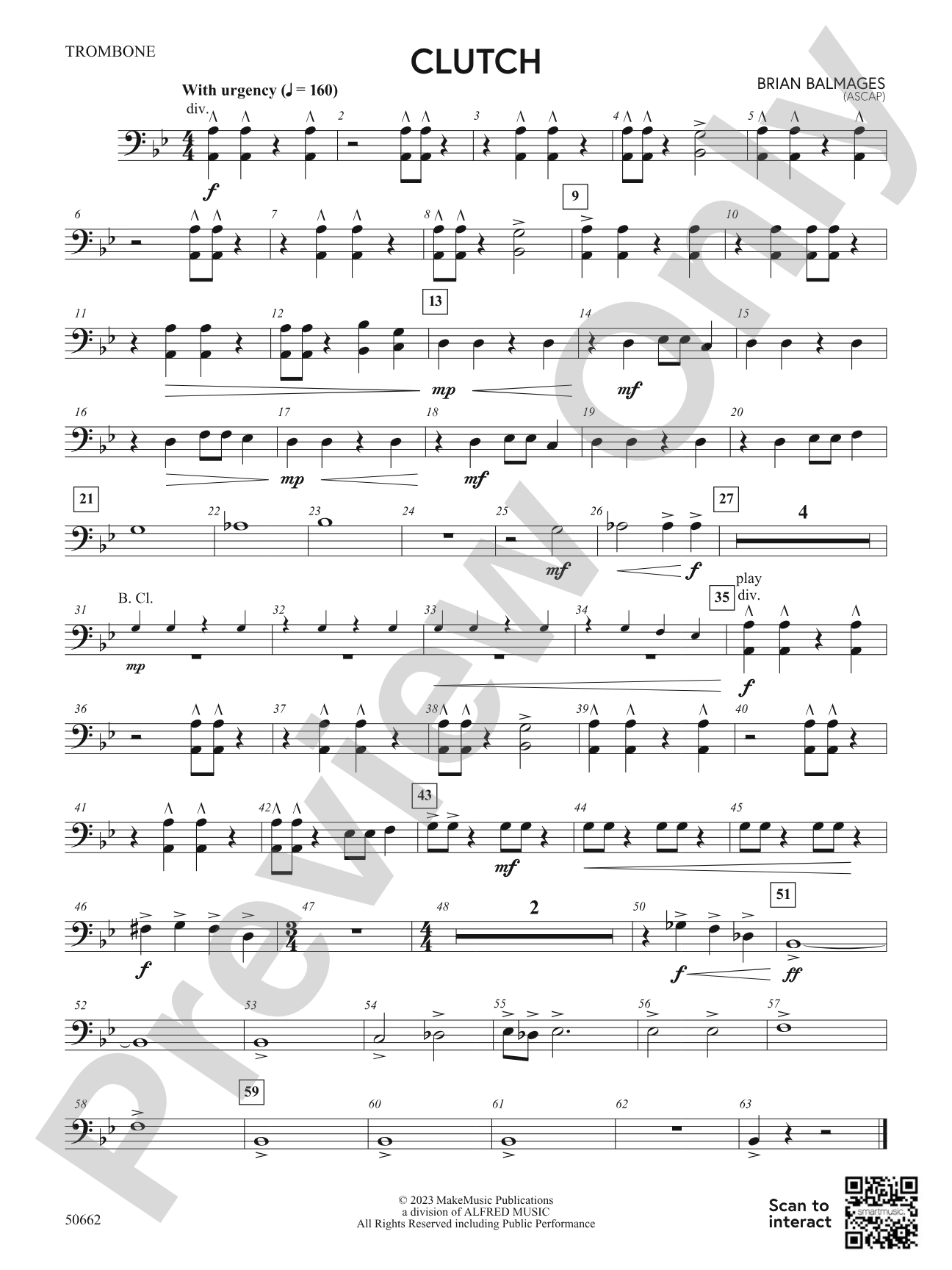 Clutch: 1st Trombone