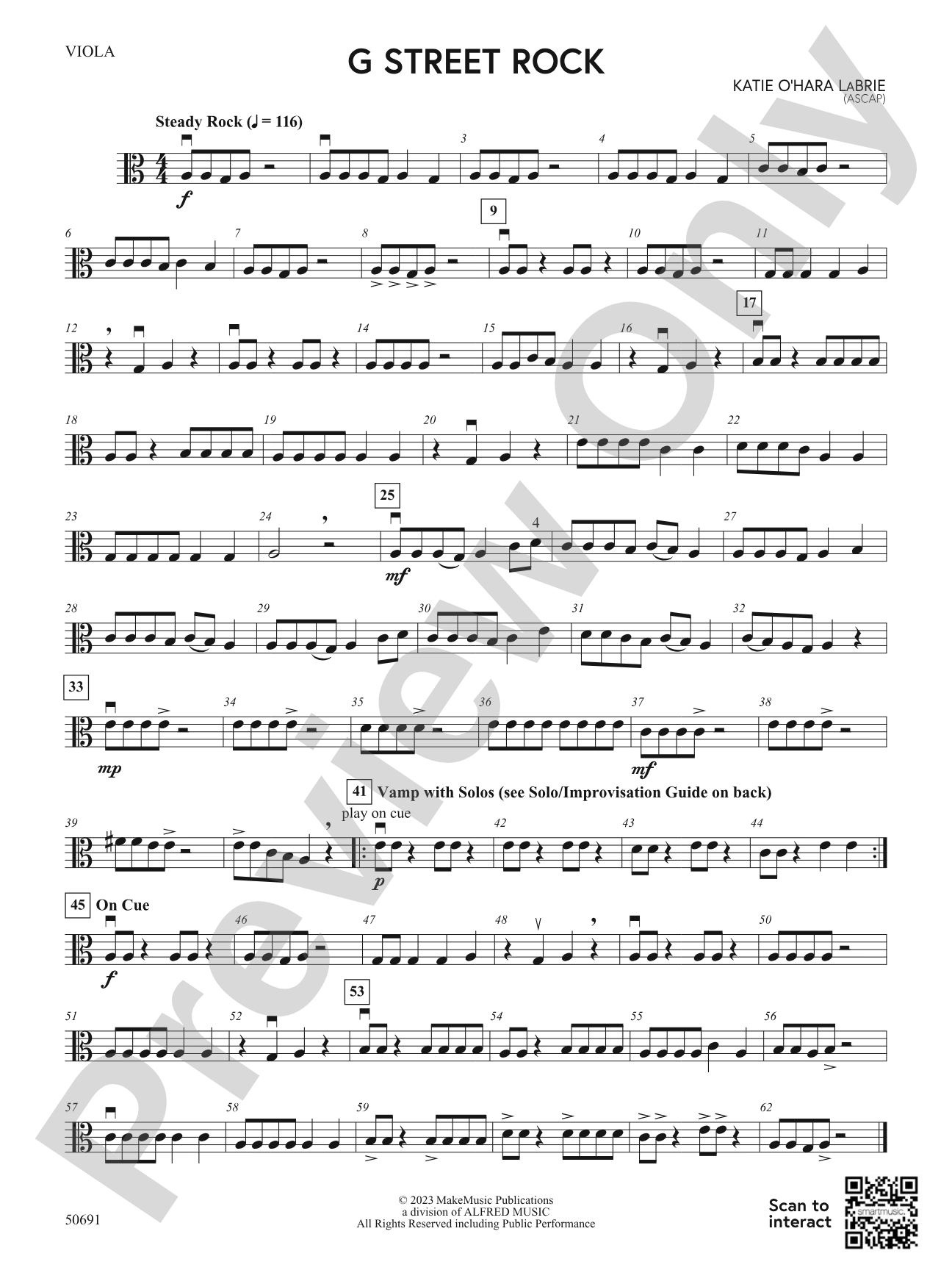 G Street Rock: Viola