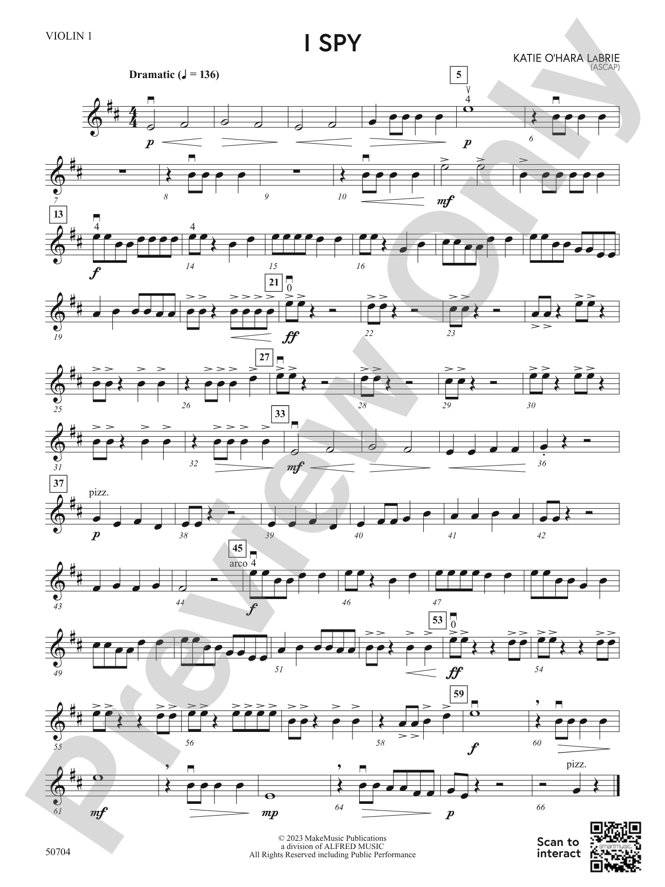 I Spy: 1st Violin