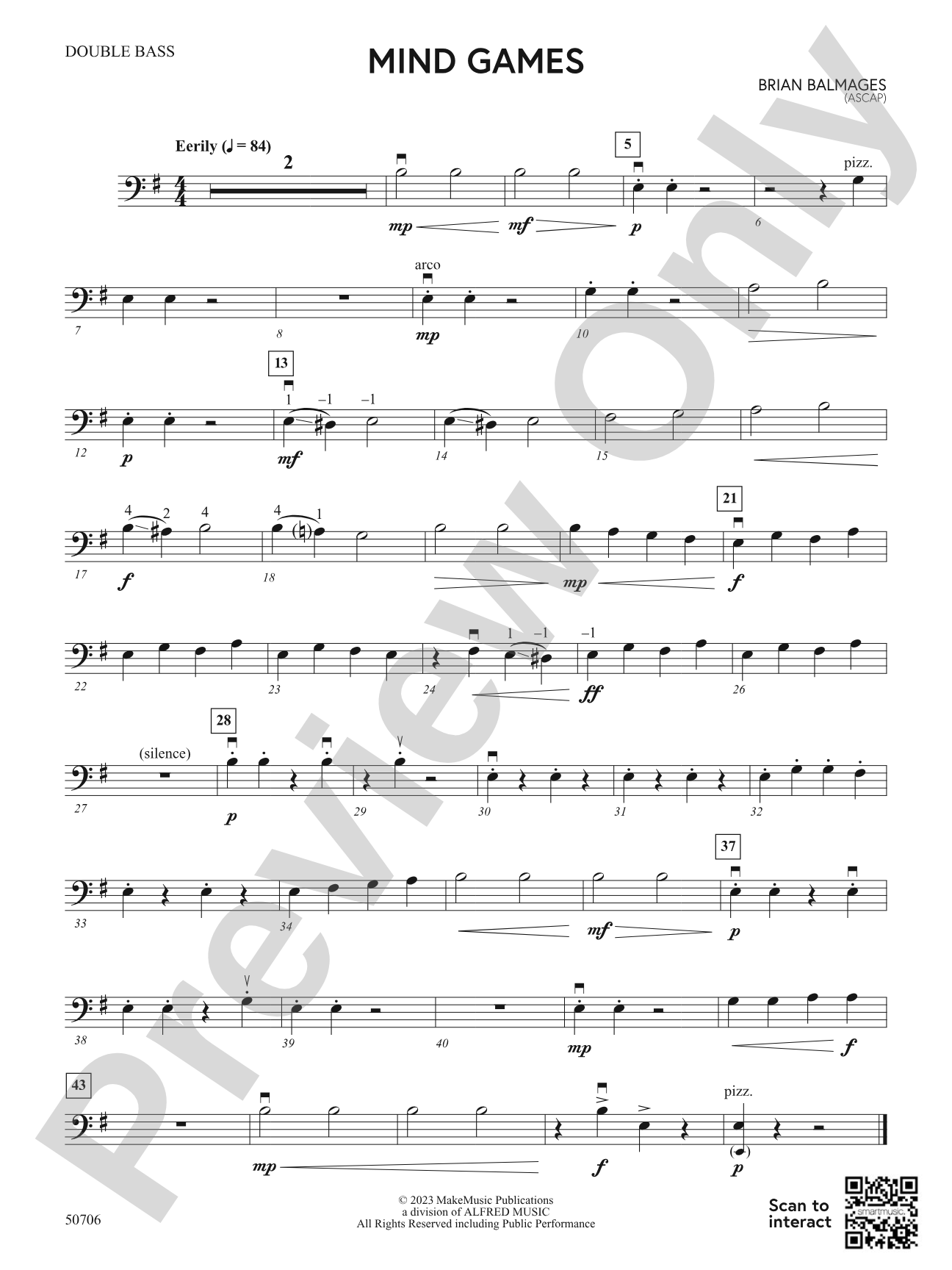 Mind Games: String Bass