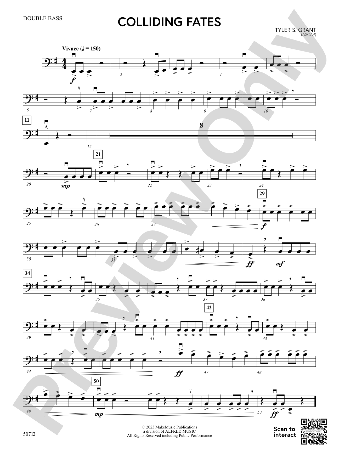 Colliding Fates: String Bass