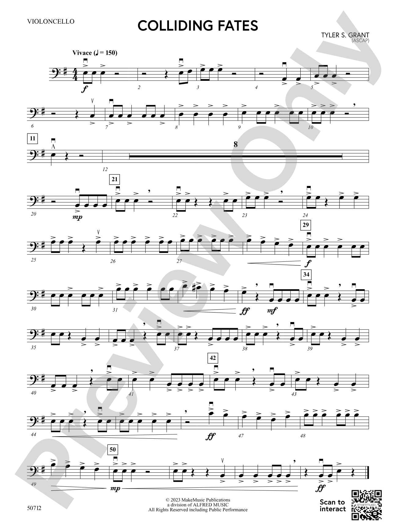 Colliding Fates: Cello