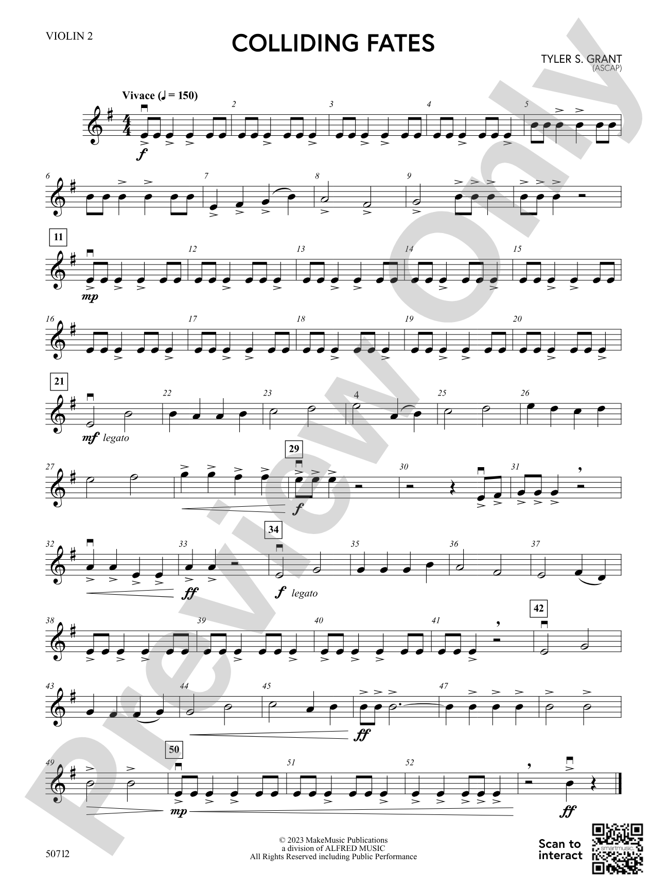 Colliding Fates: 2nd Violin