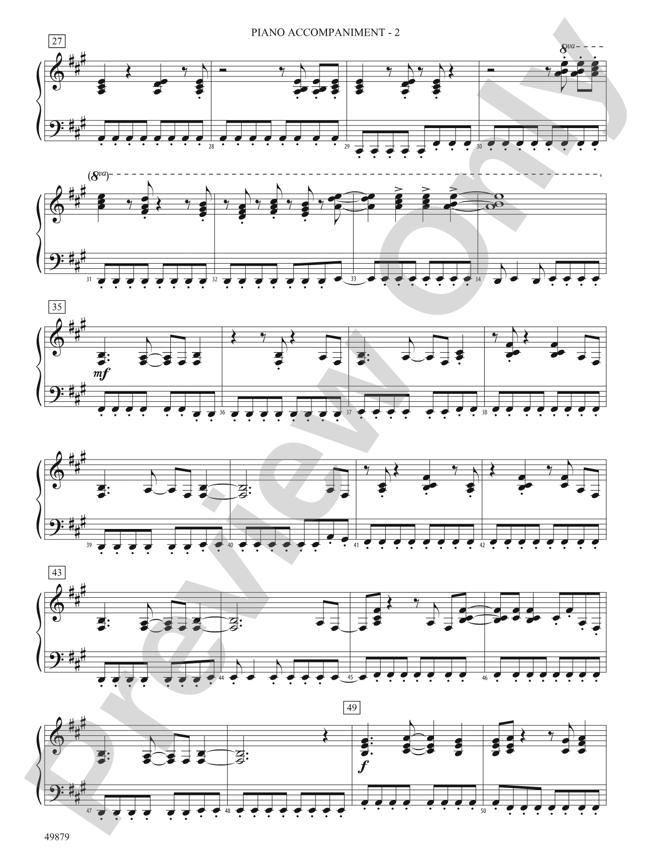 Dreams: Piano Accompaniment