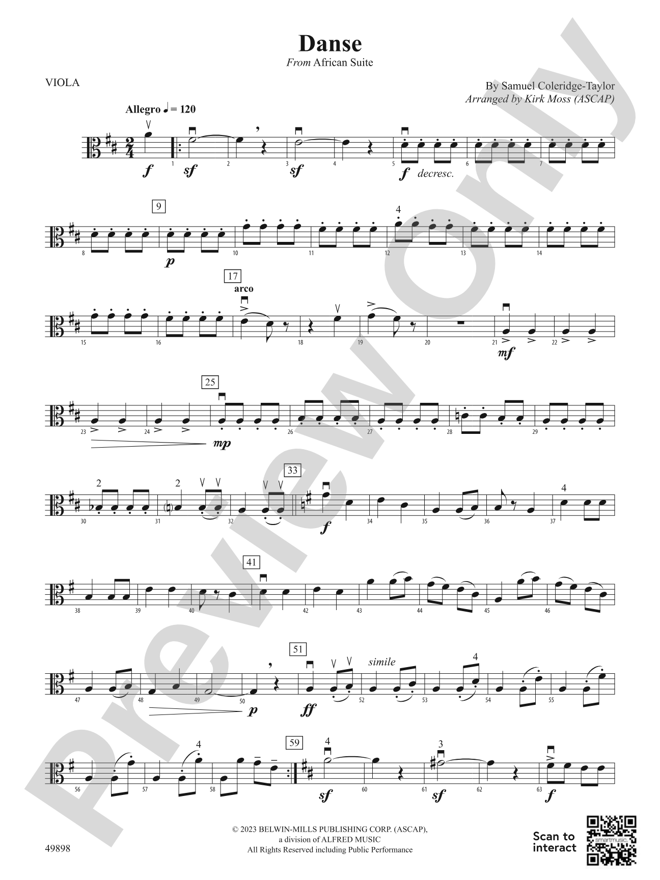Danse: Viola