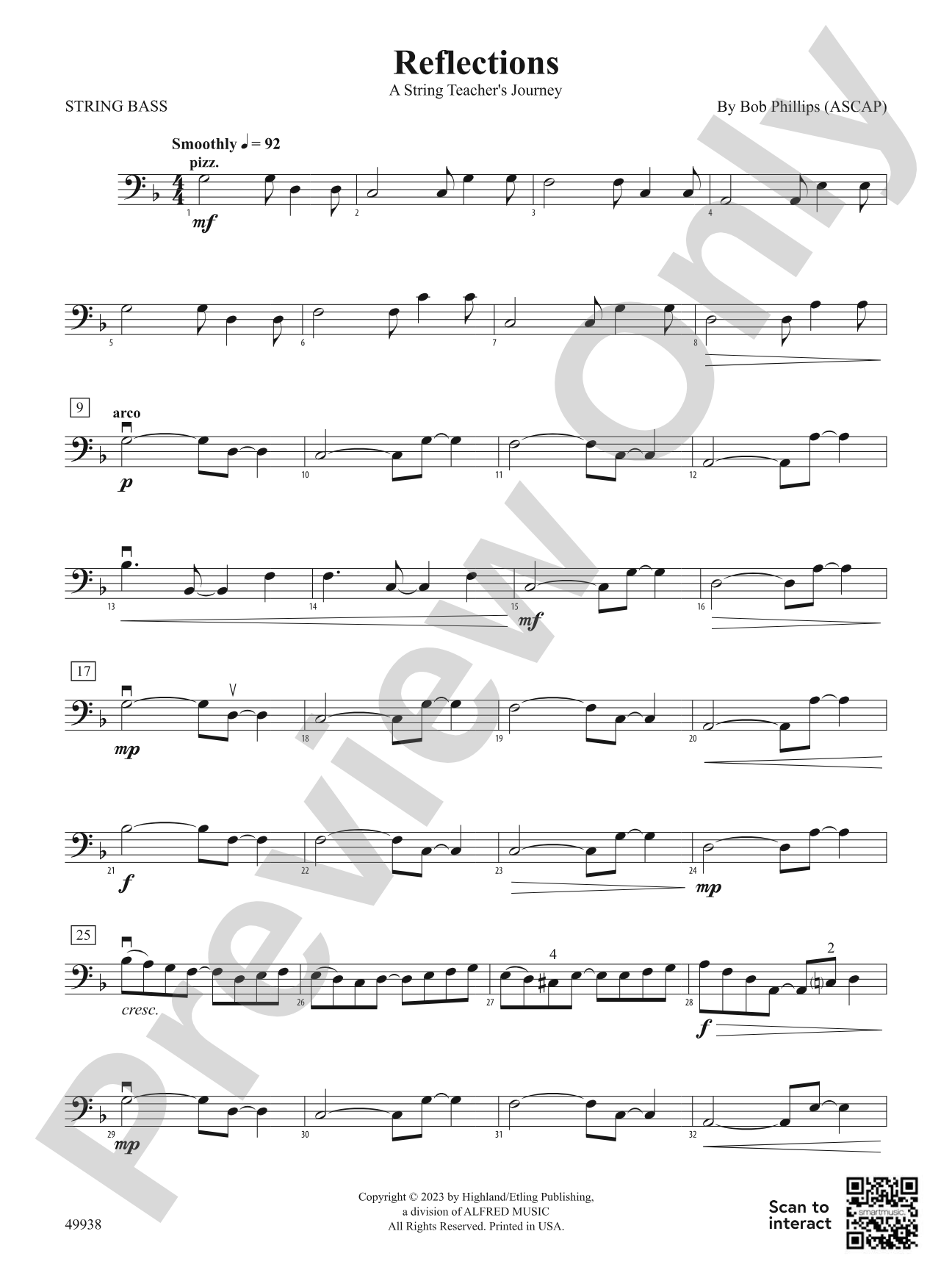 Reflections: String Bass