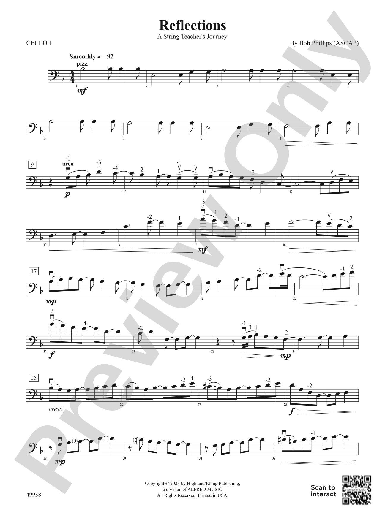 Reflections: Cello