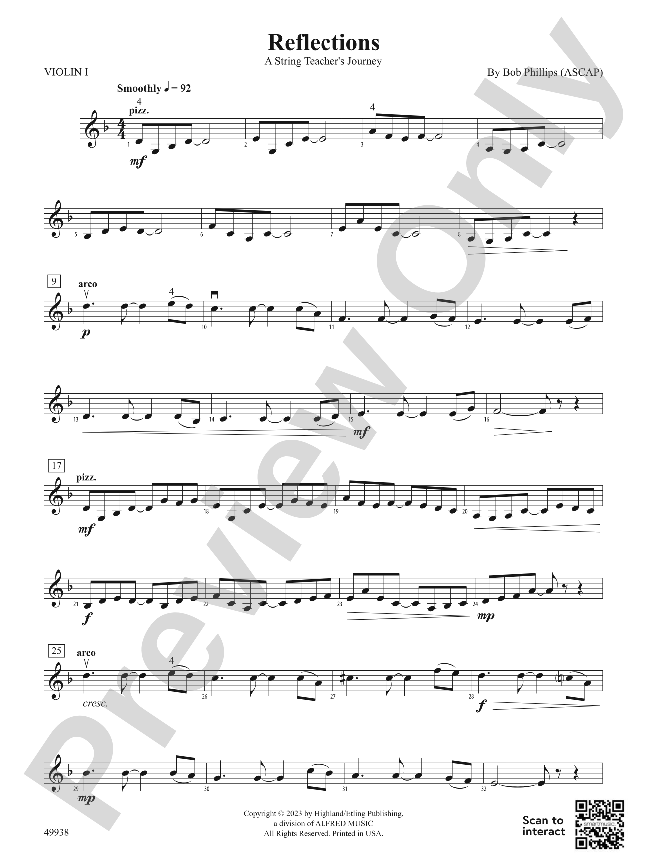 Reflections: 1st Violin