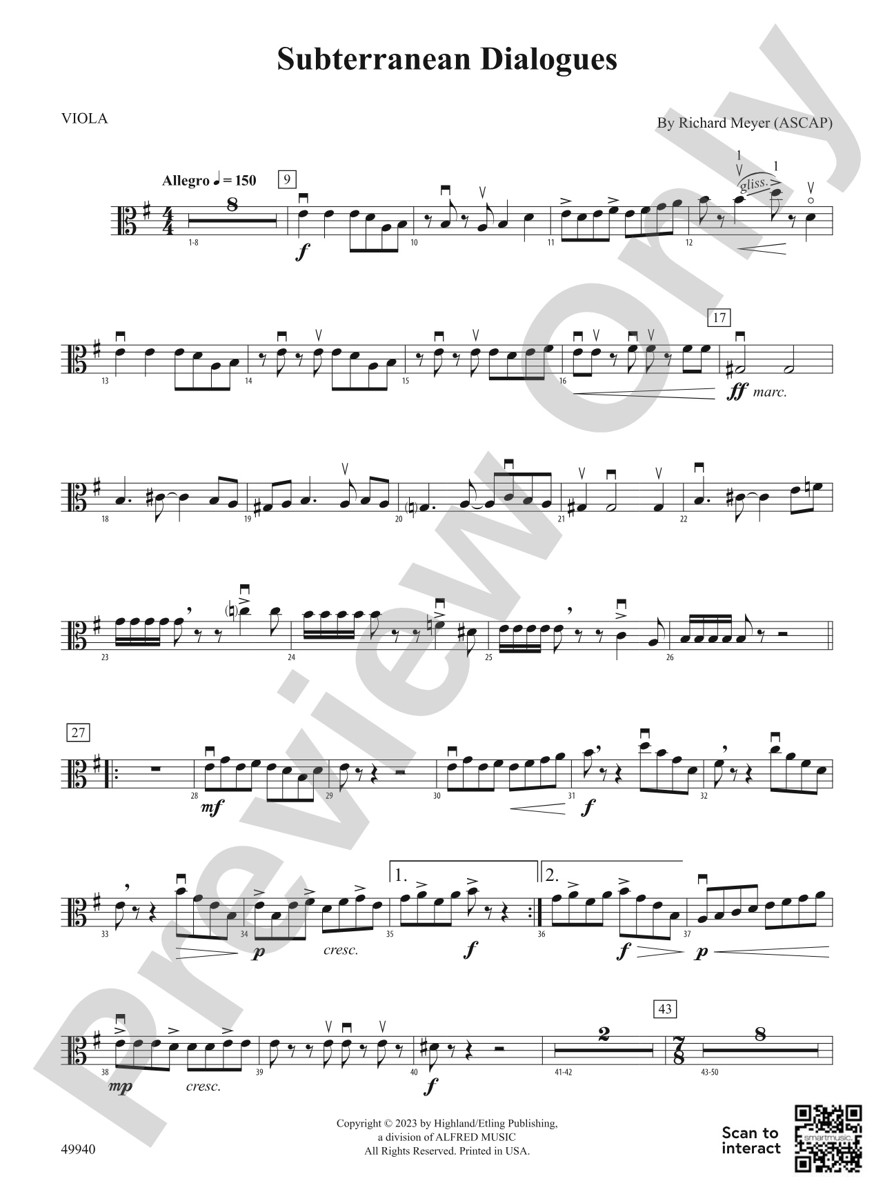 Subterranean Dialogues: Viola