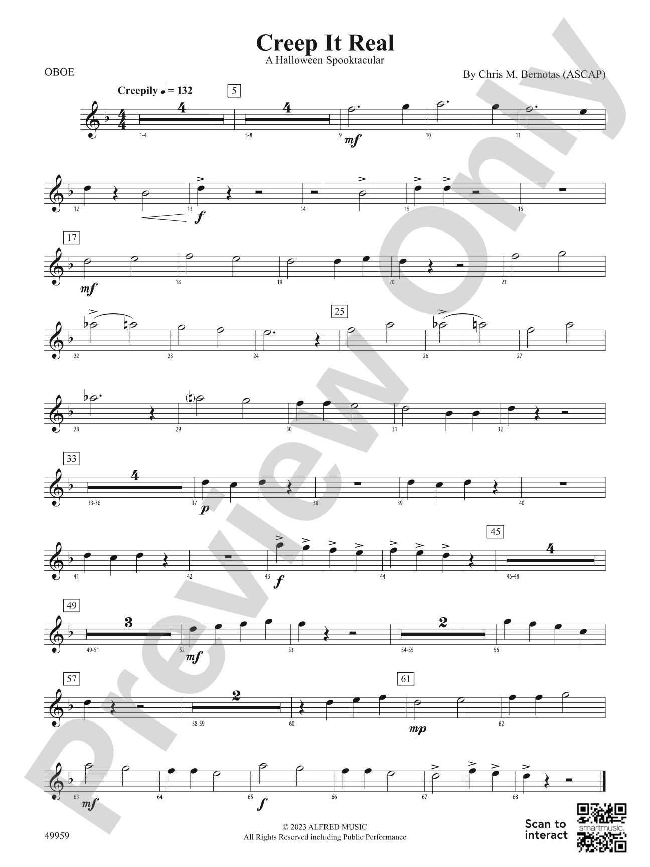 Creep It Real: Oboe