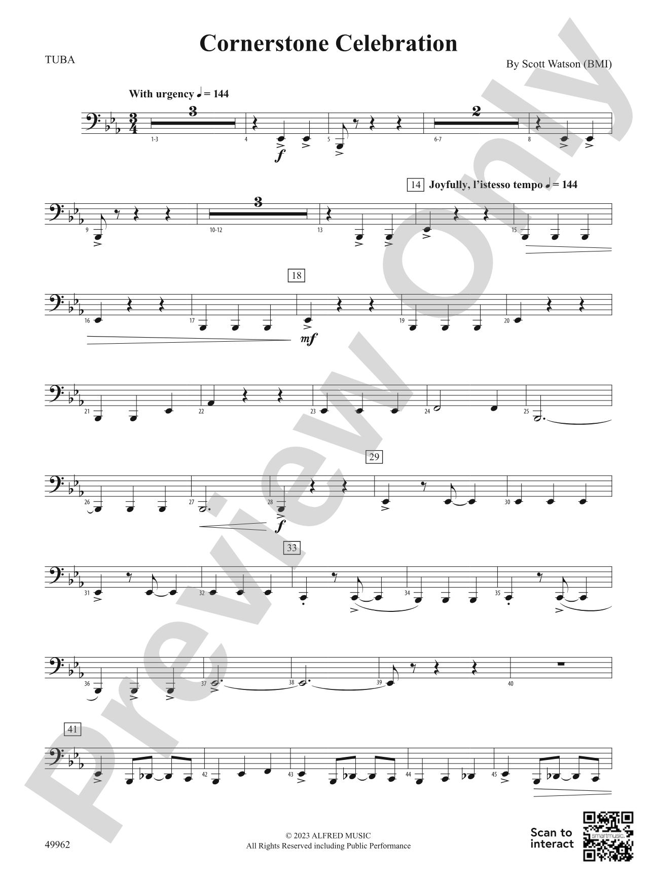 Cornerstone Celebration: Tuba