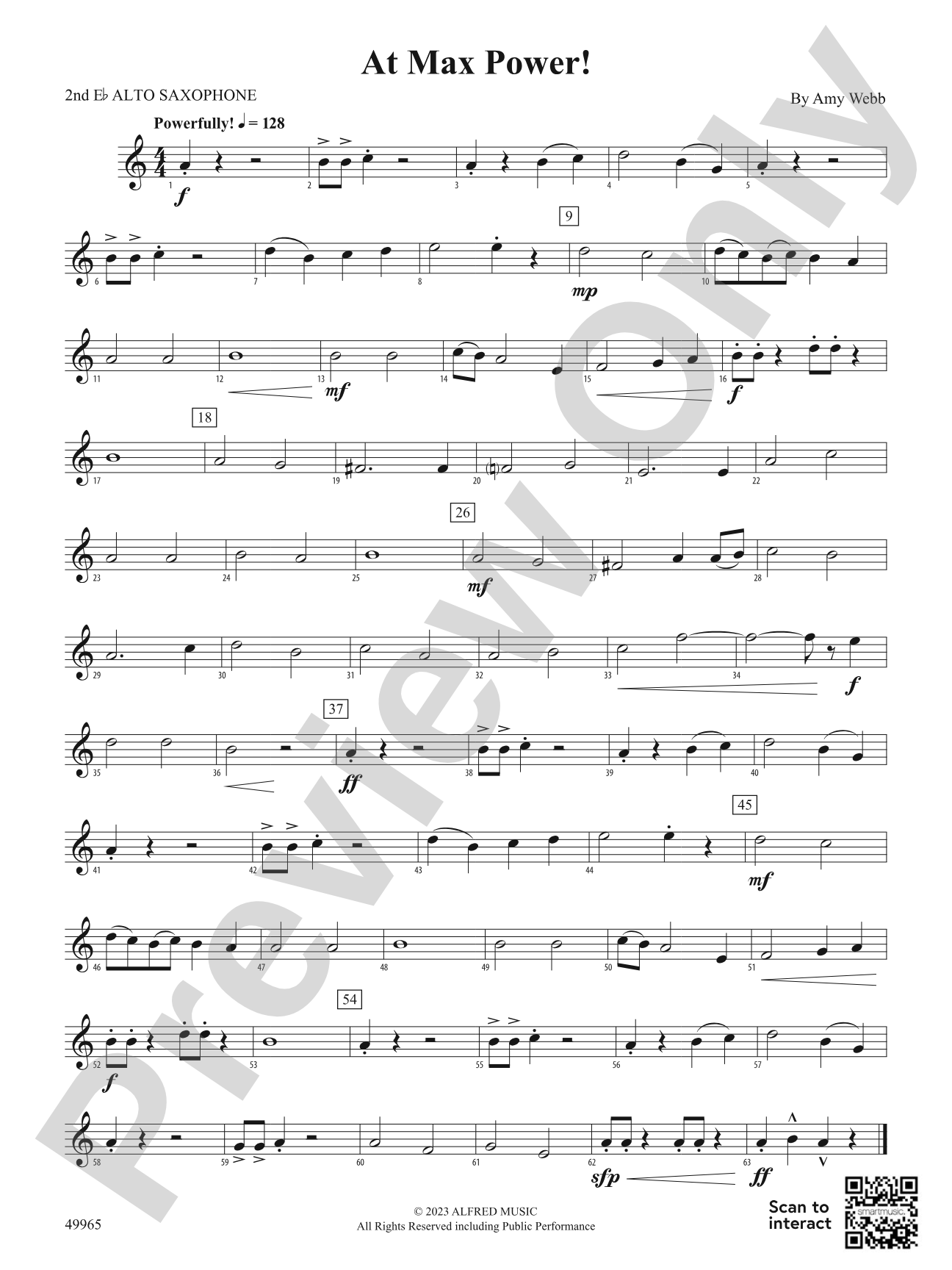 At Max Power!: 2nd E-flat Alto Saxophone