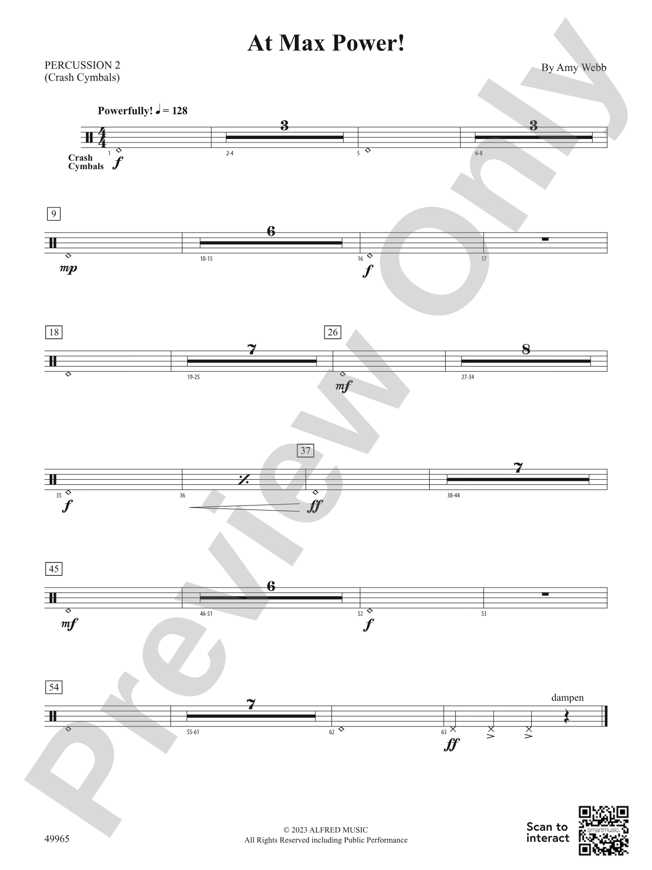 At Max Power!: 2nd Percussion