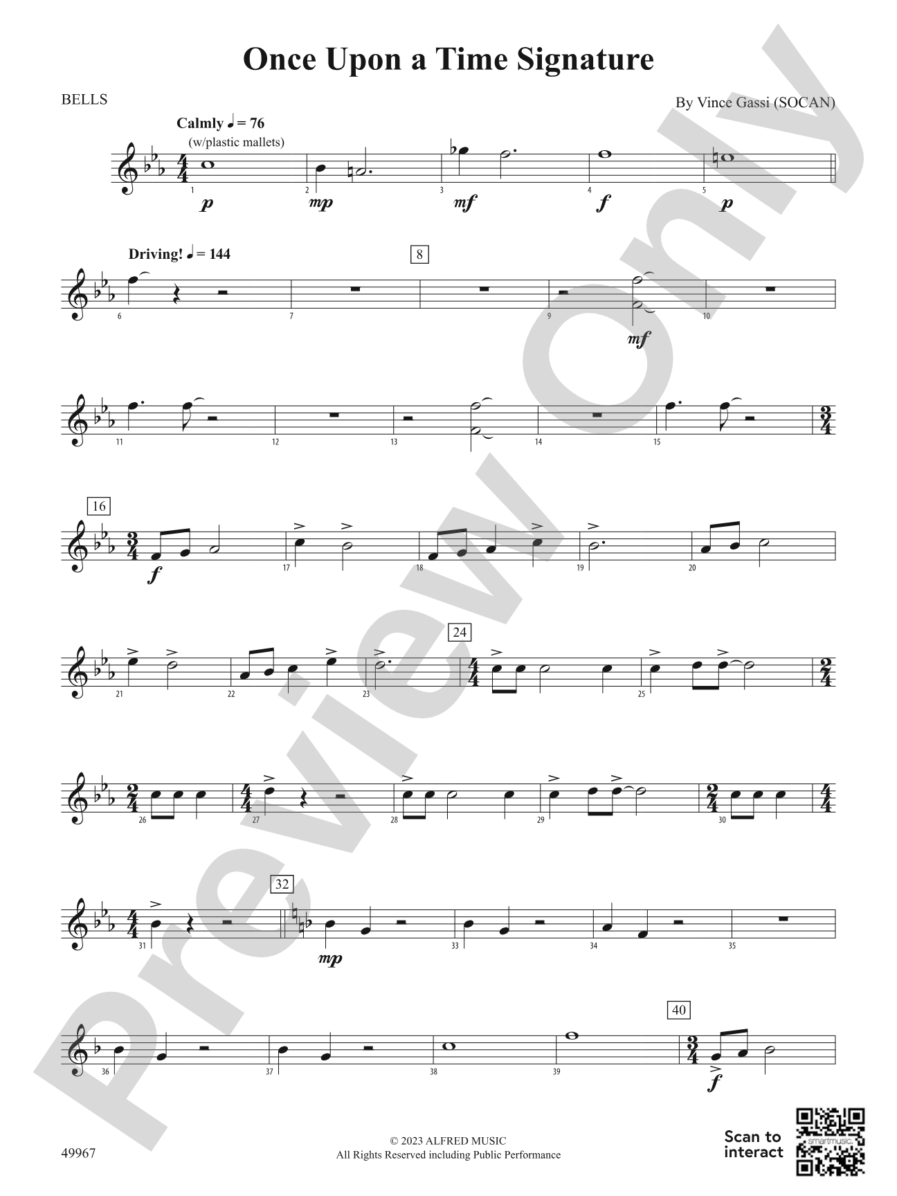 Once Upon a Time Signature: Mallets