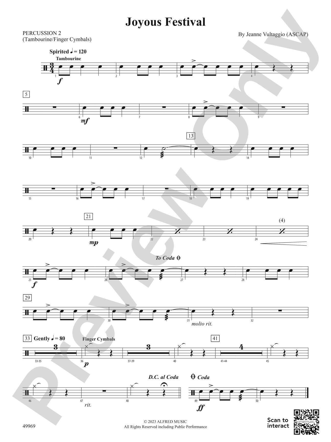 Joyous Festival: 2nd Percussion