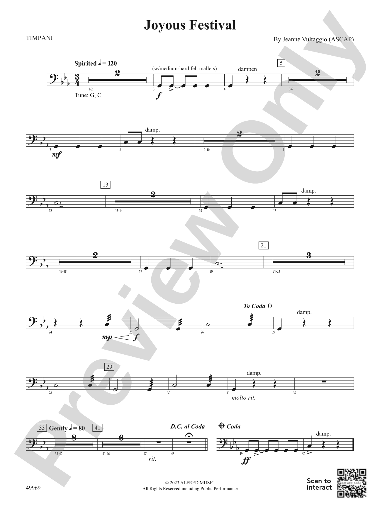 Joyous Festival: Timpani