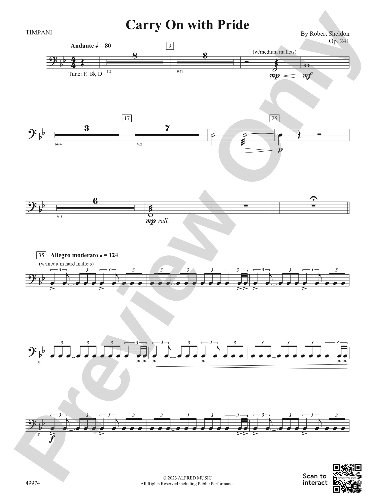 Carry On with Pride: Timpani