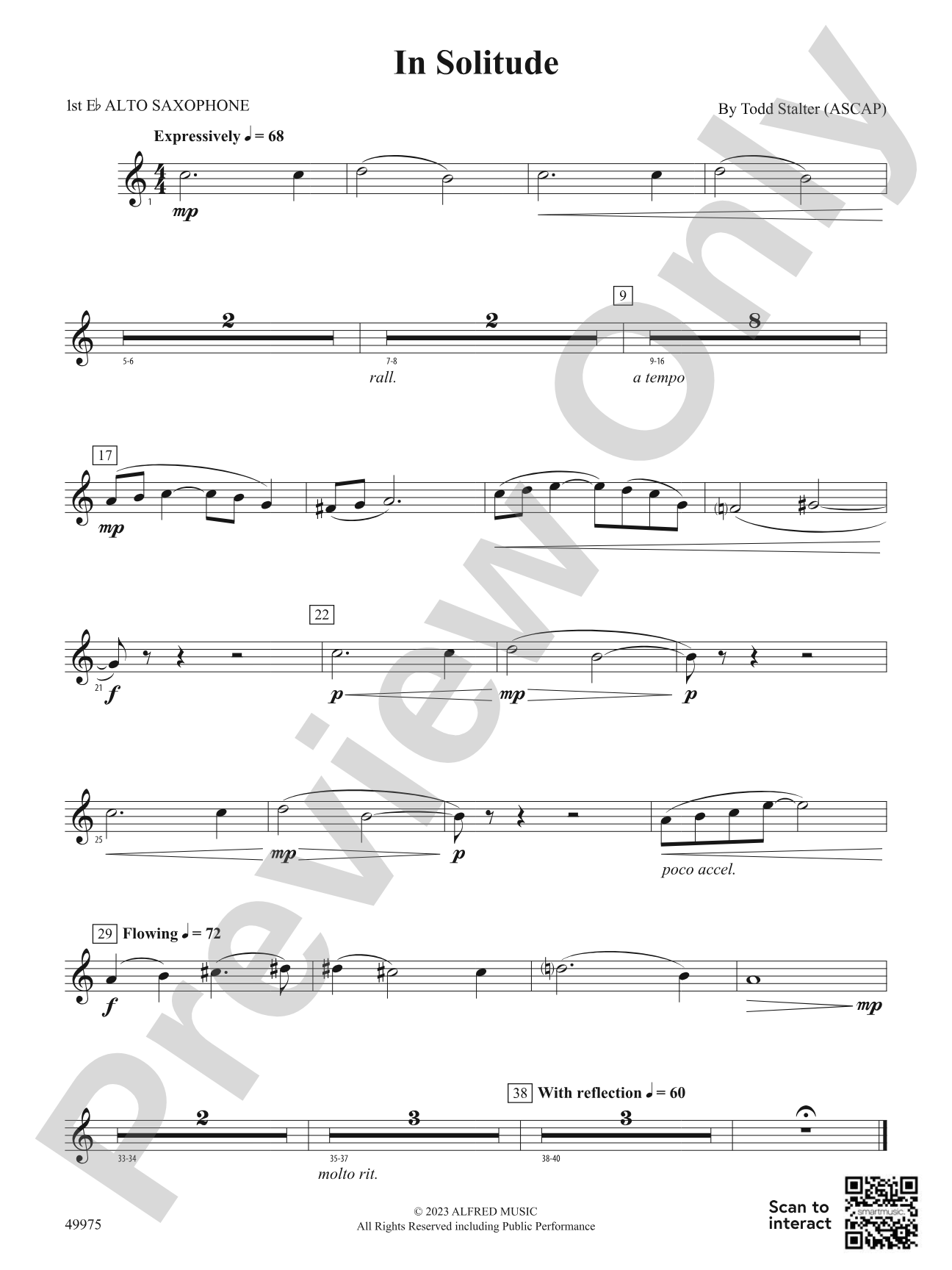 In Solitude: E-flat Alto Saxophone