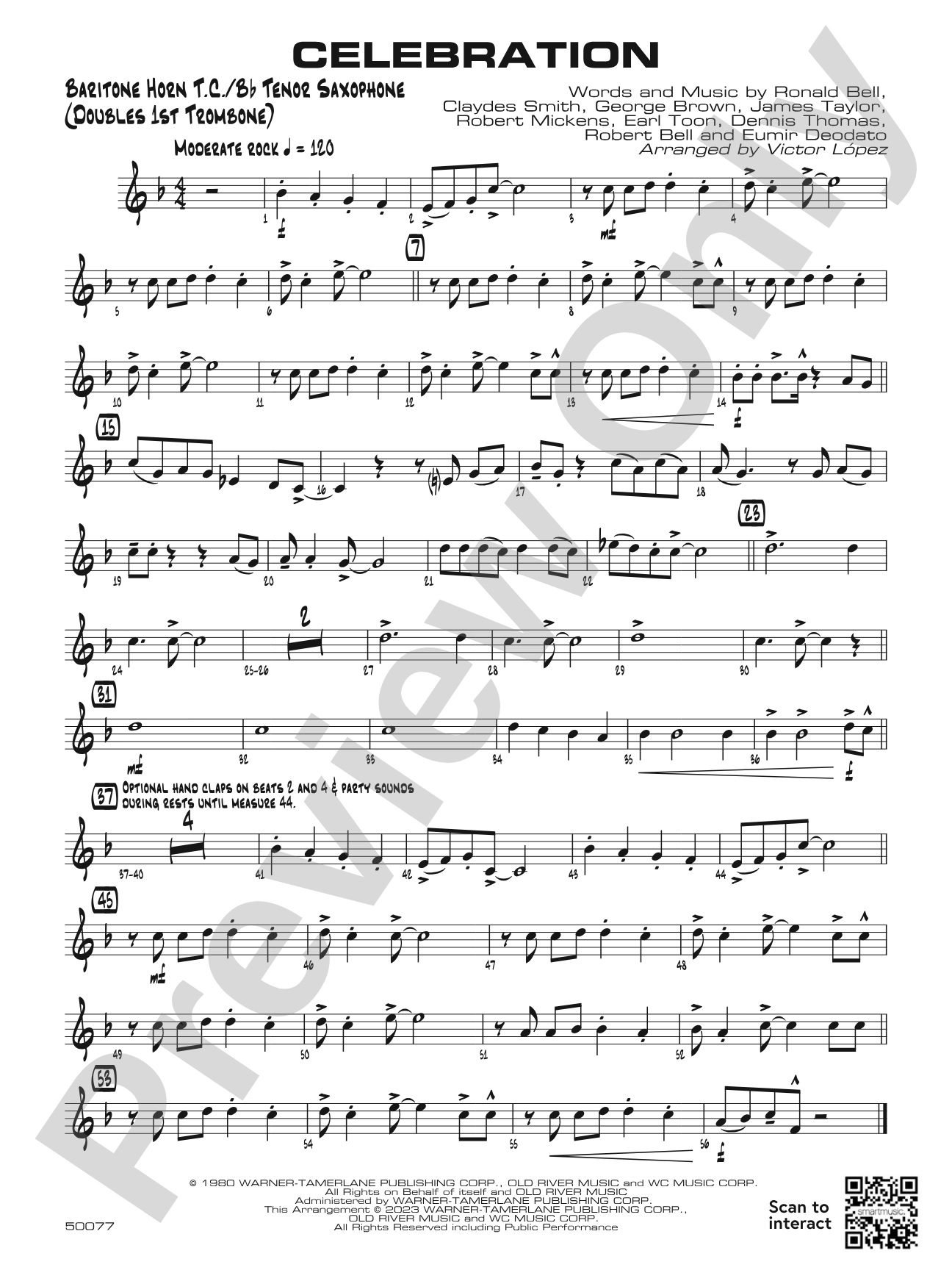 Celebration: Baritone T.C.