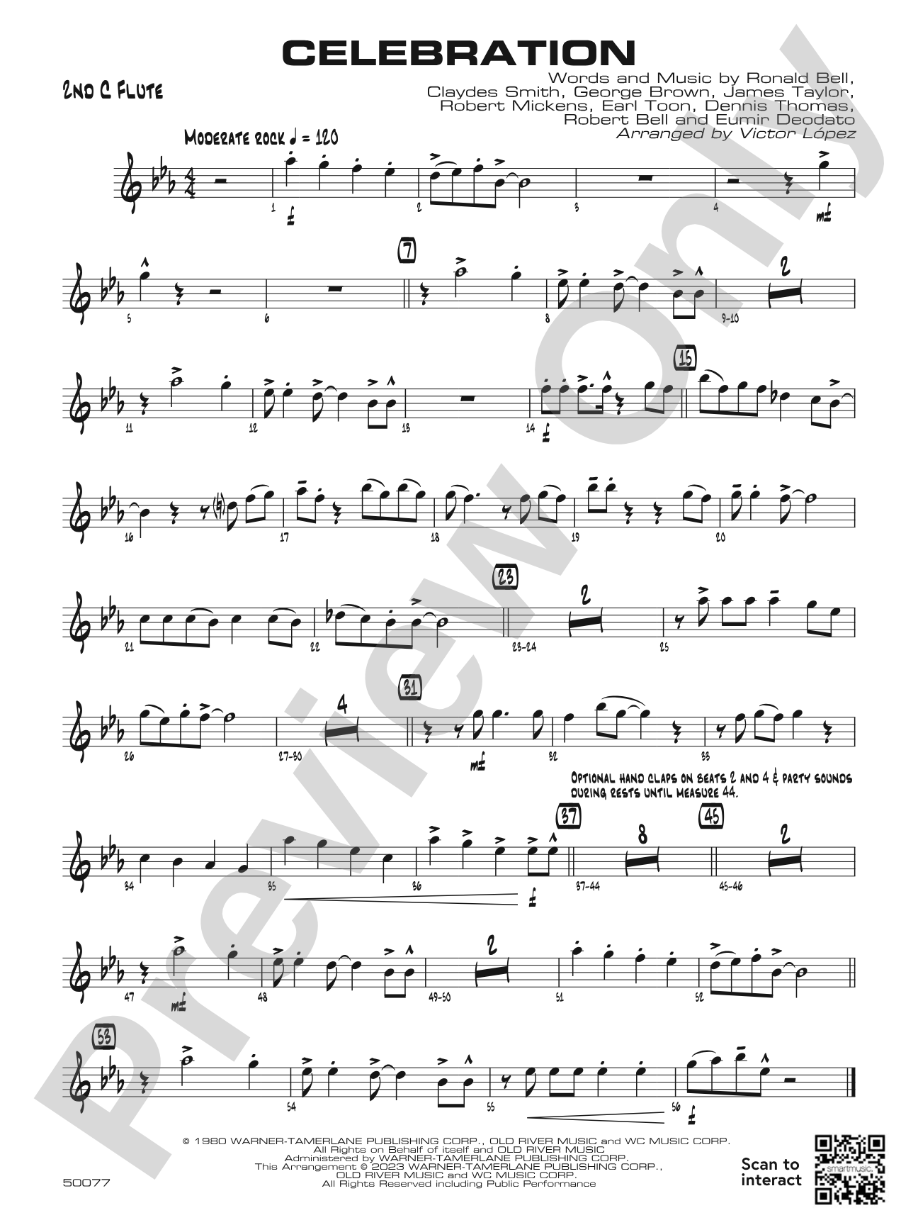 Celebration: 2nd Flute