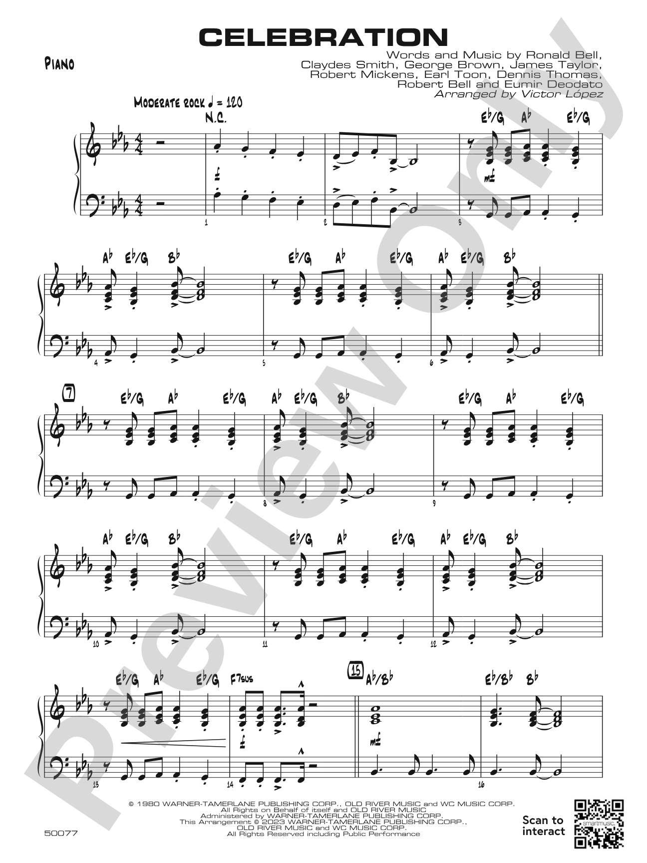 Celebration: Piano Accompaniment