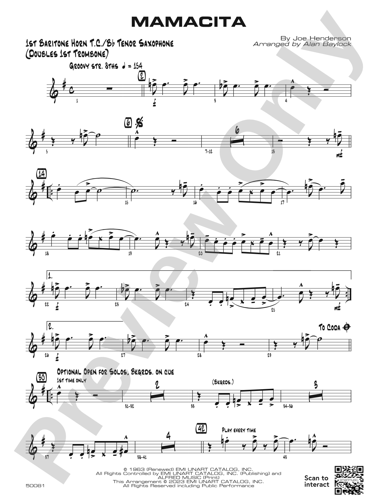 Mamacita: Baritone T.C.