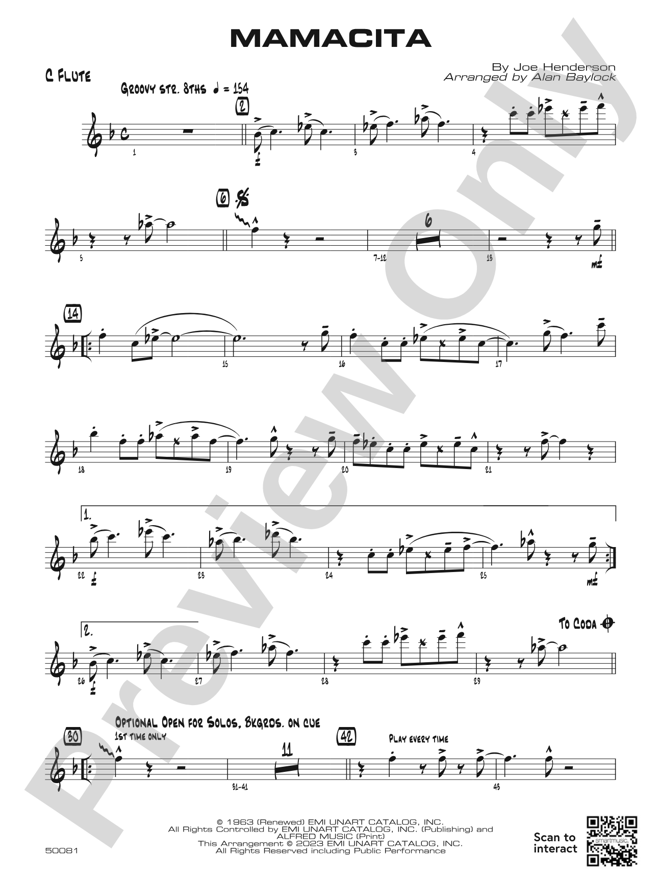 Mamacita: Flute