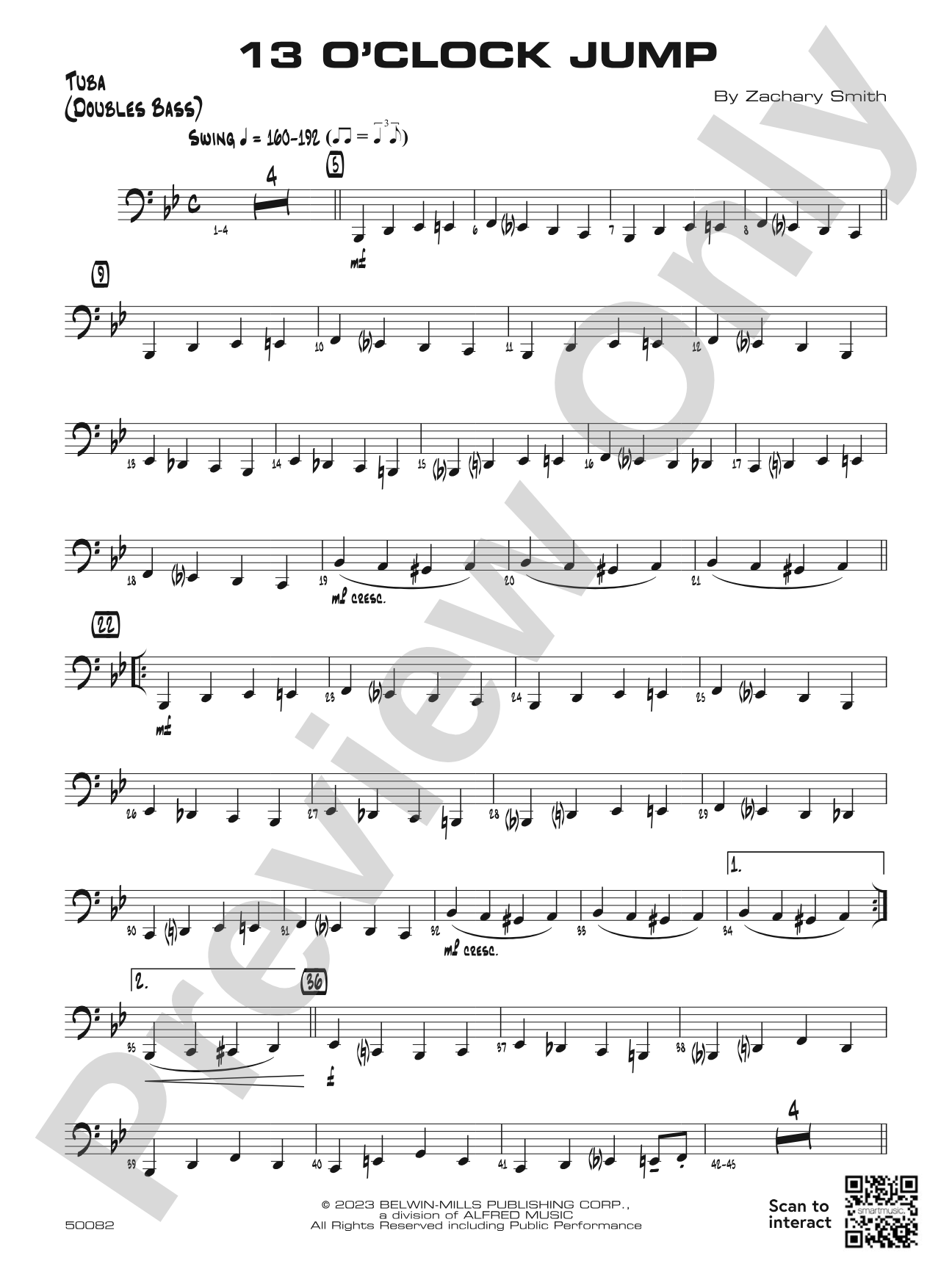 13 O'Clock Jump: Tuba