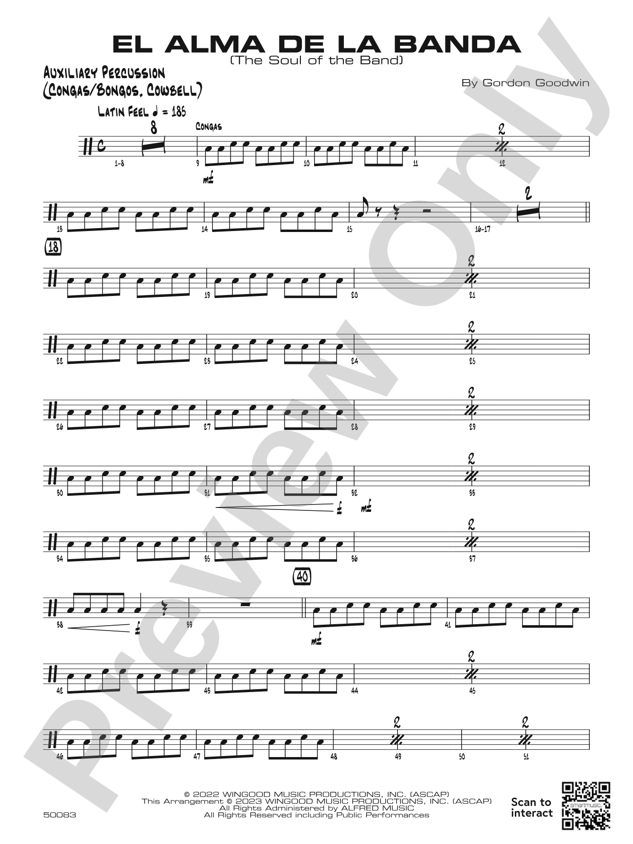 El Alma de la Banda: Auxiliary Percussion