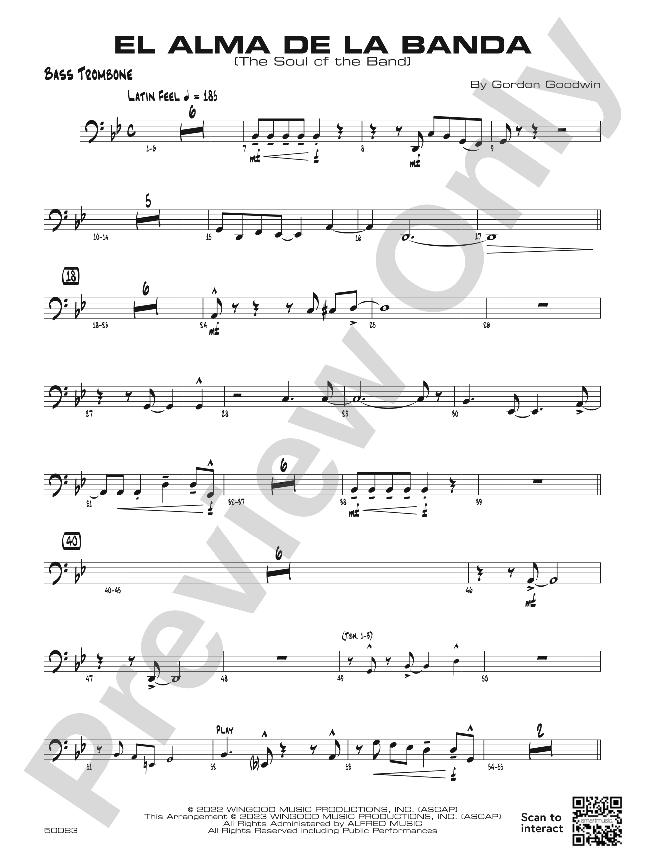 El Alma de la Banda: Bass Trombone