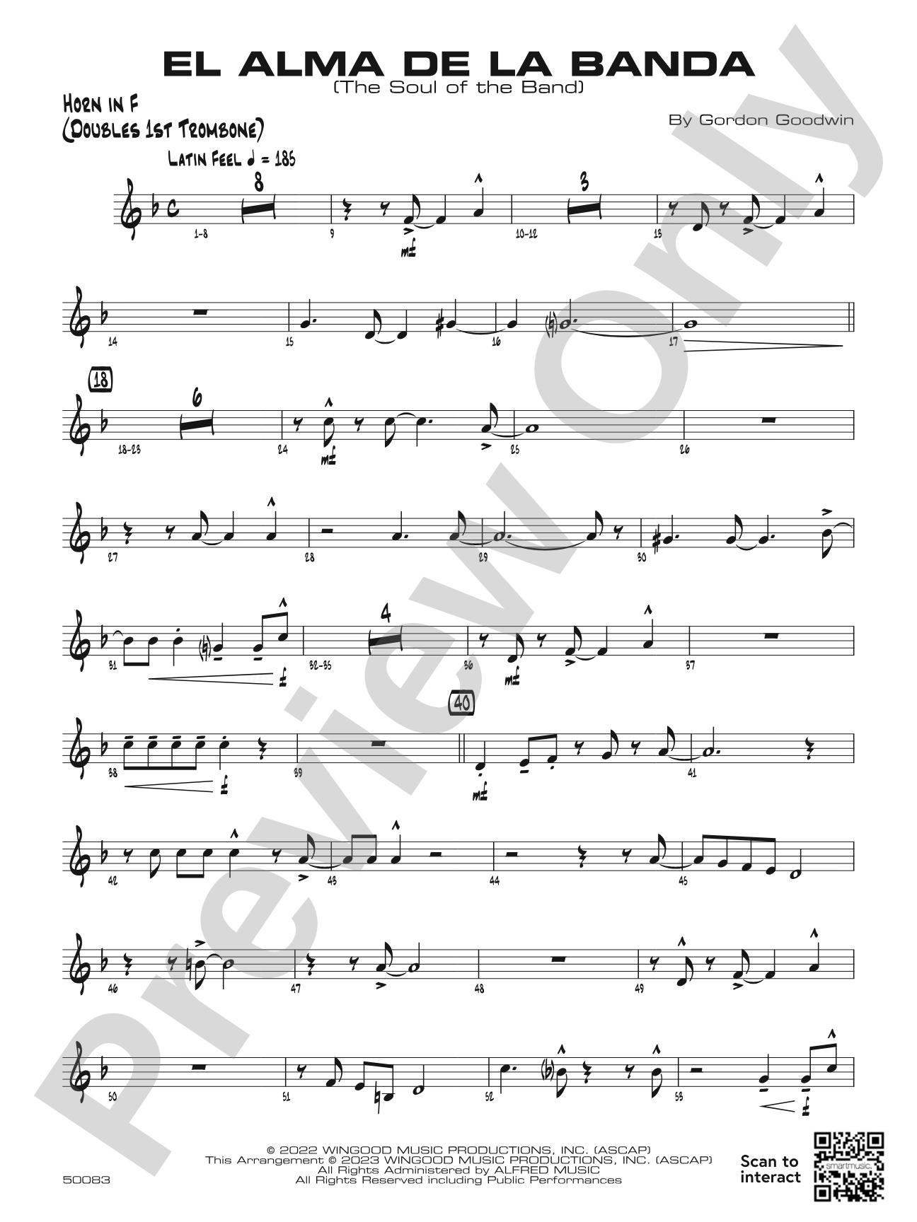 El Alma de la Banda: 1st F Horn
