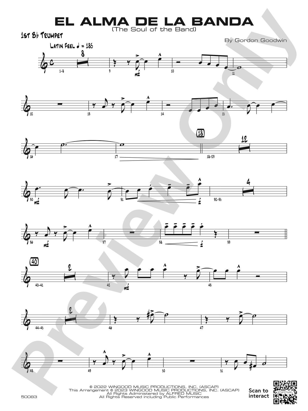 El Alma de la Banda: 1st B-flat Trumpet