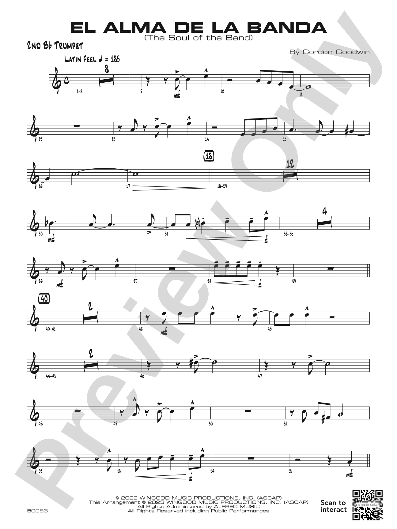 El Alma de la Banda: 2nd B-flat Trumpet
