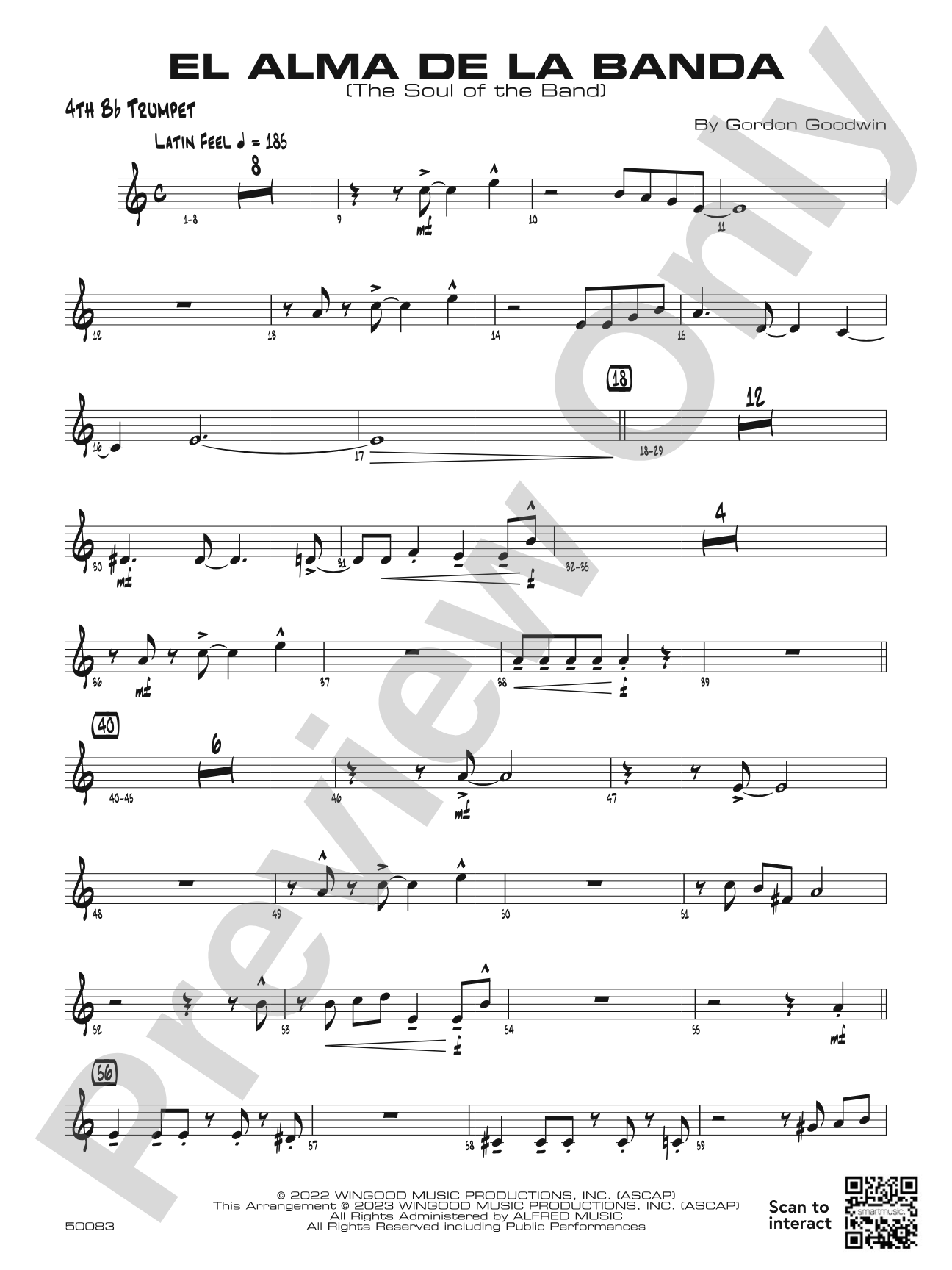 El Alma de la Banda: 4th B-flat Trumpet