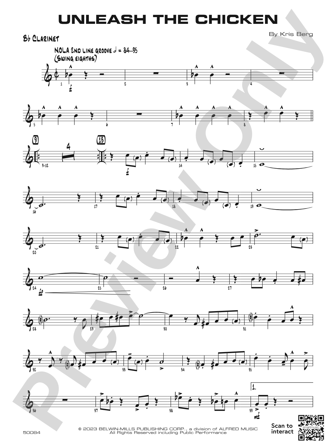 Unleash the Chicken: 1st B-flat Clarinet