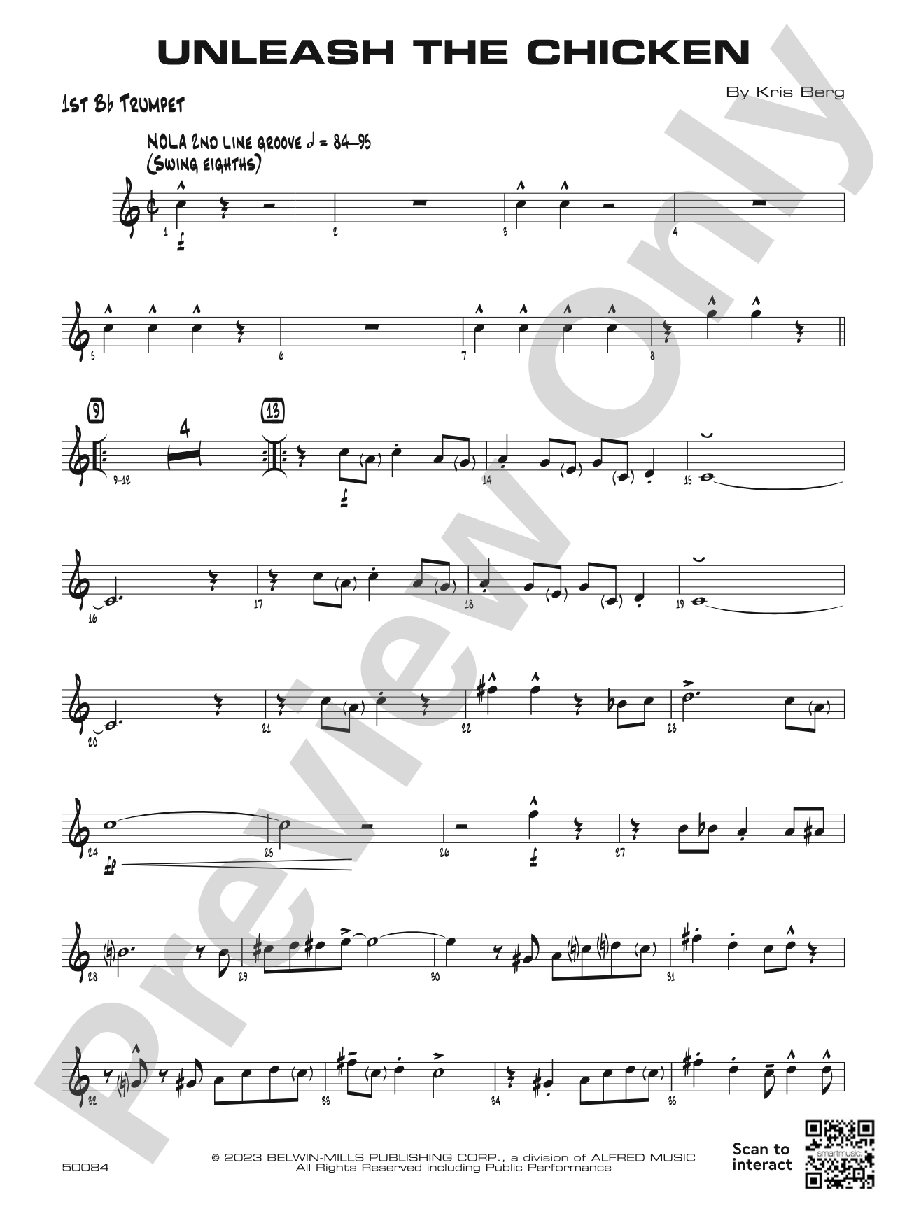 Unleash the Chicken: 1st B-flat Trumpet