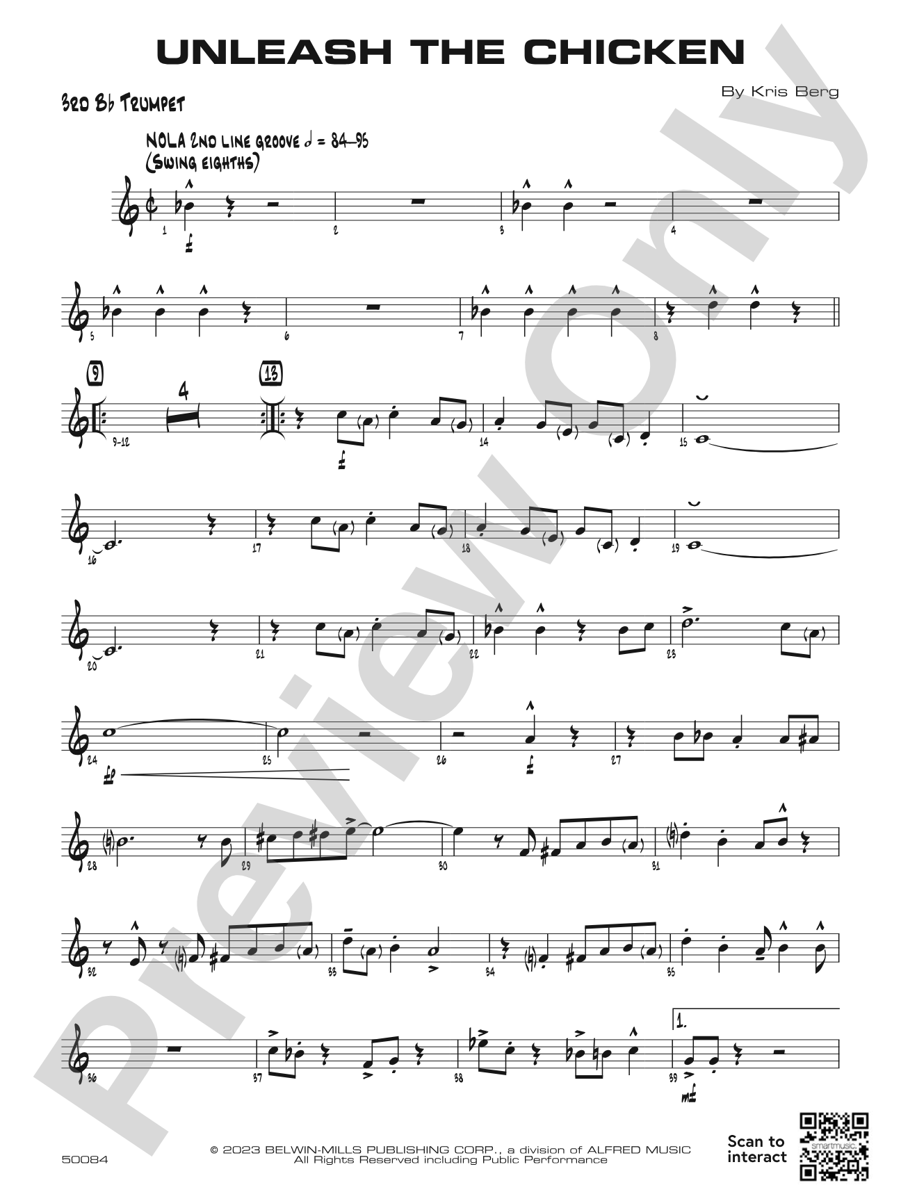 Unleash the Chicken: 3rd B-flat Trumpet