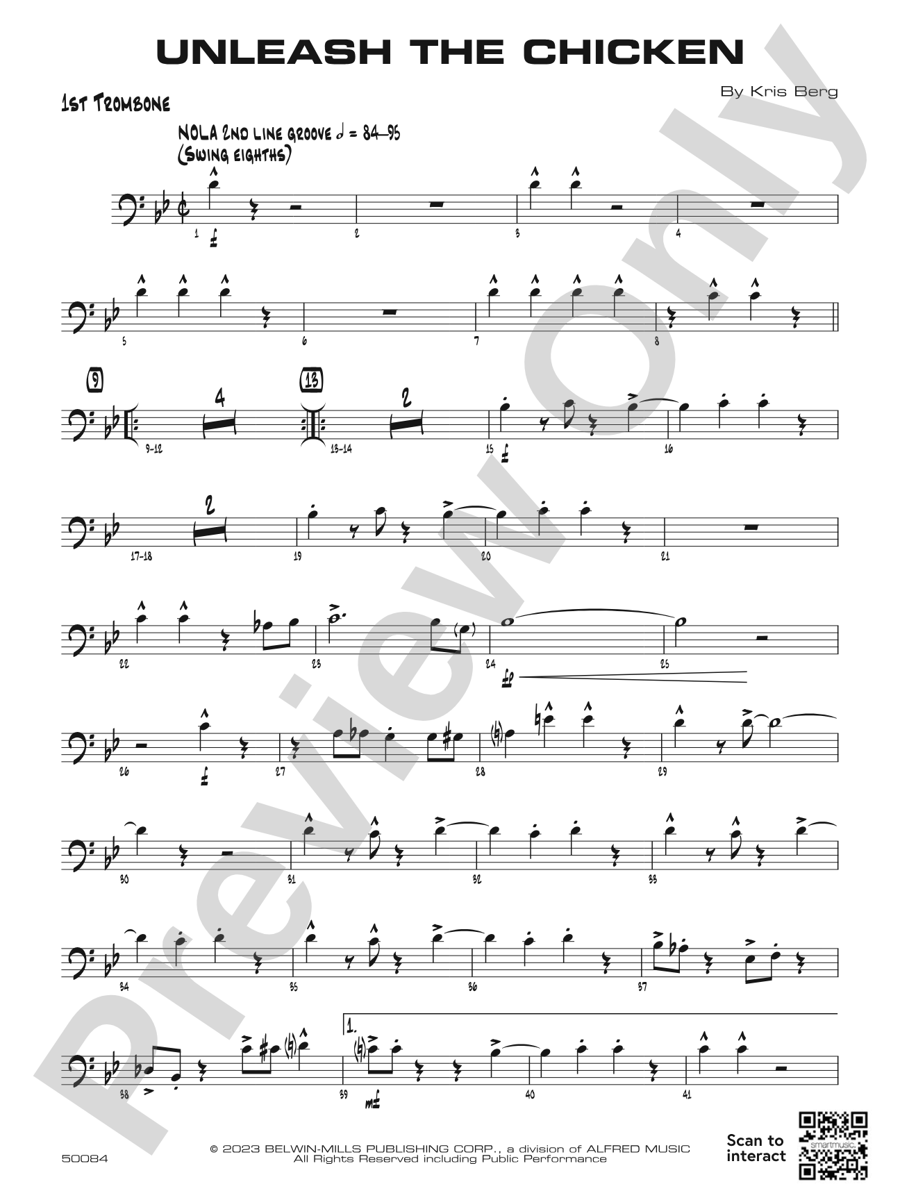 Unleash the Chicken: 1st Trombone